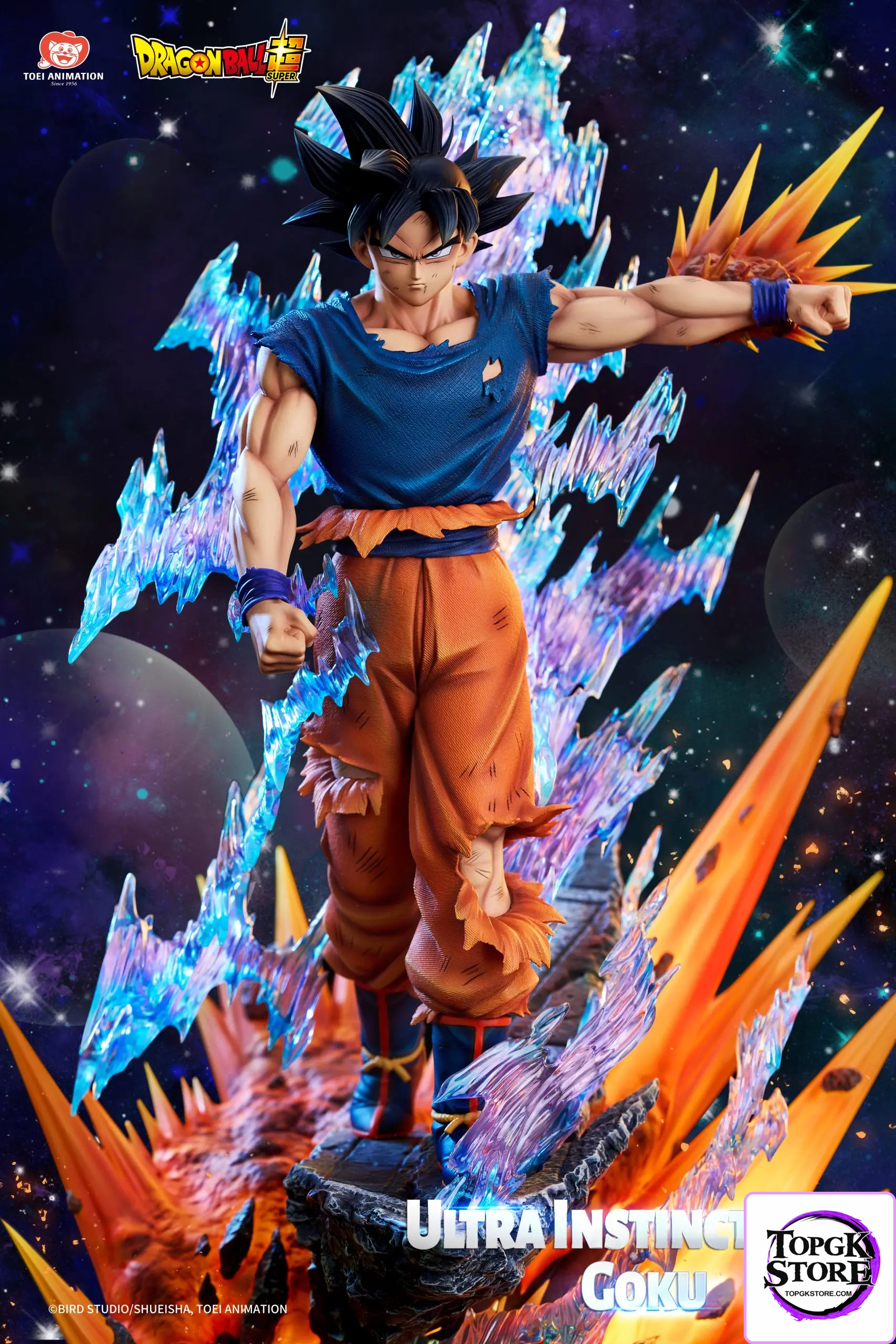 Light Year Studio – Dragon Ball Super Collectible Statue Ultra Instinct Son Goku (Licensed) - Photo 1 | TopGKStore