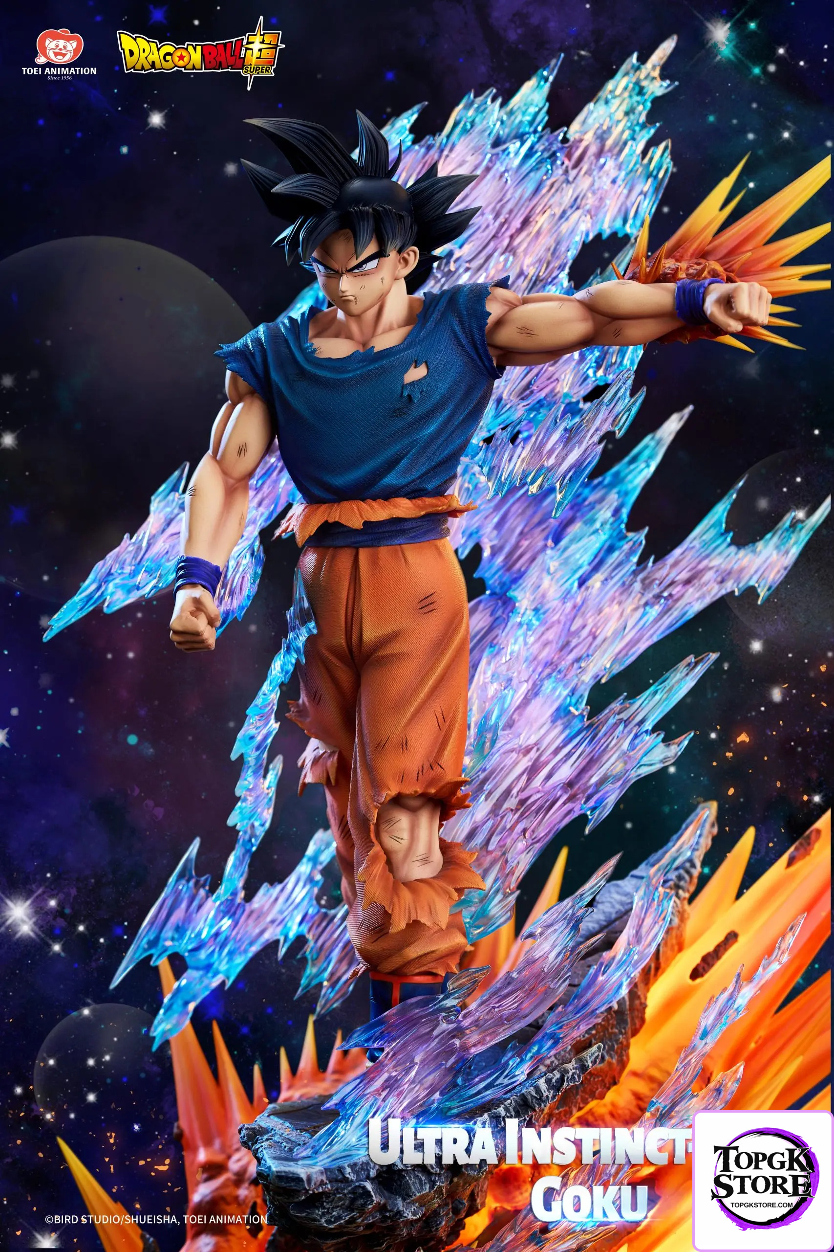 Light Year Studio – Dragon Ball Super Collectible Statue Ultra Instinct Son Goku (Licensed) - Photo 4 | TopGKStore