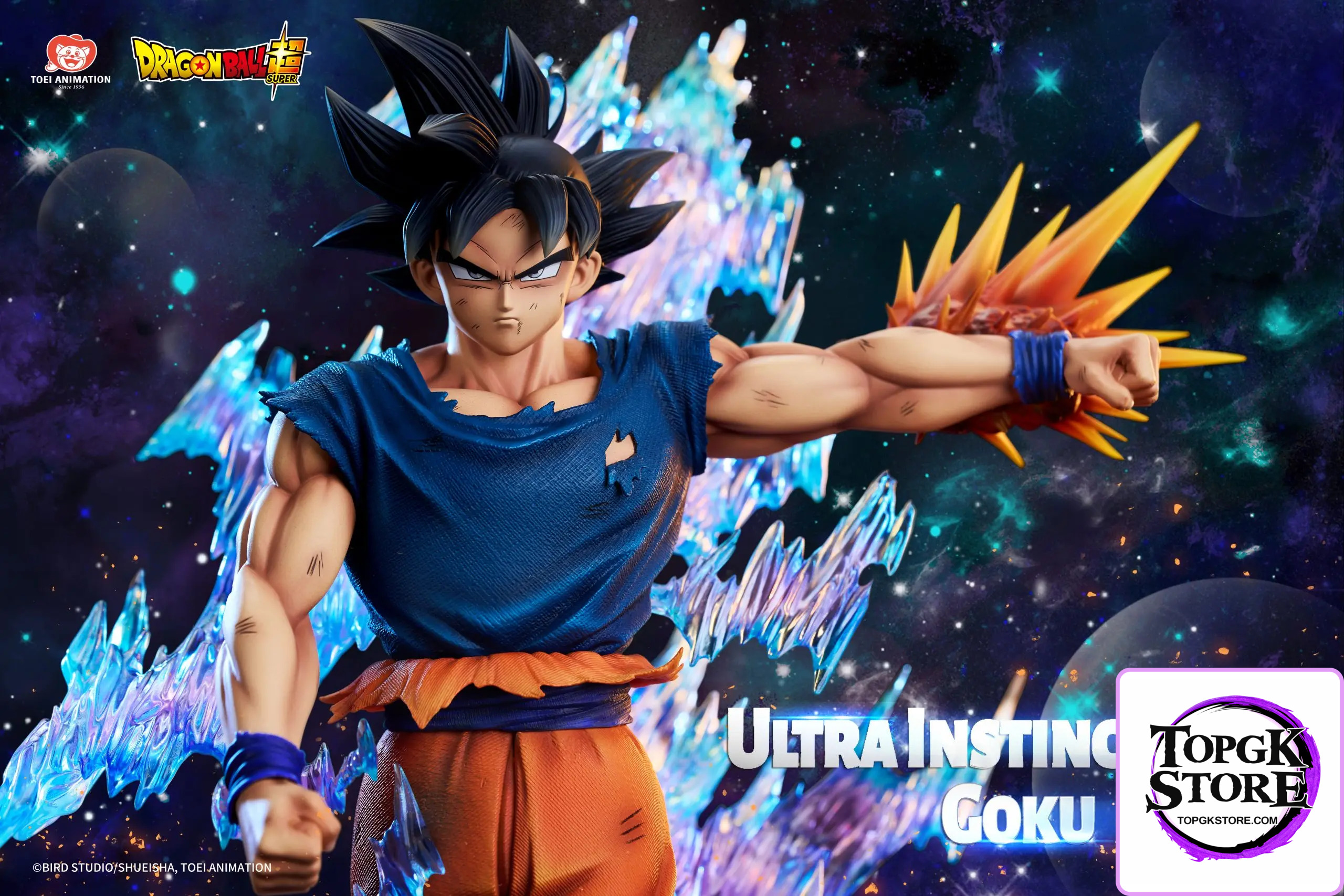 Light Year Studio – Dragon Ball Super Collectible Statue Ultra Instinct Son Goku (Licensed) - Photo 3 | TopGKStore
