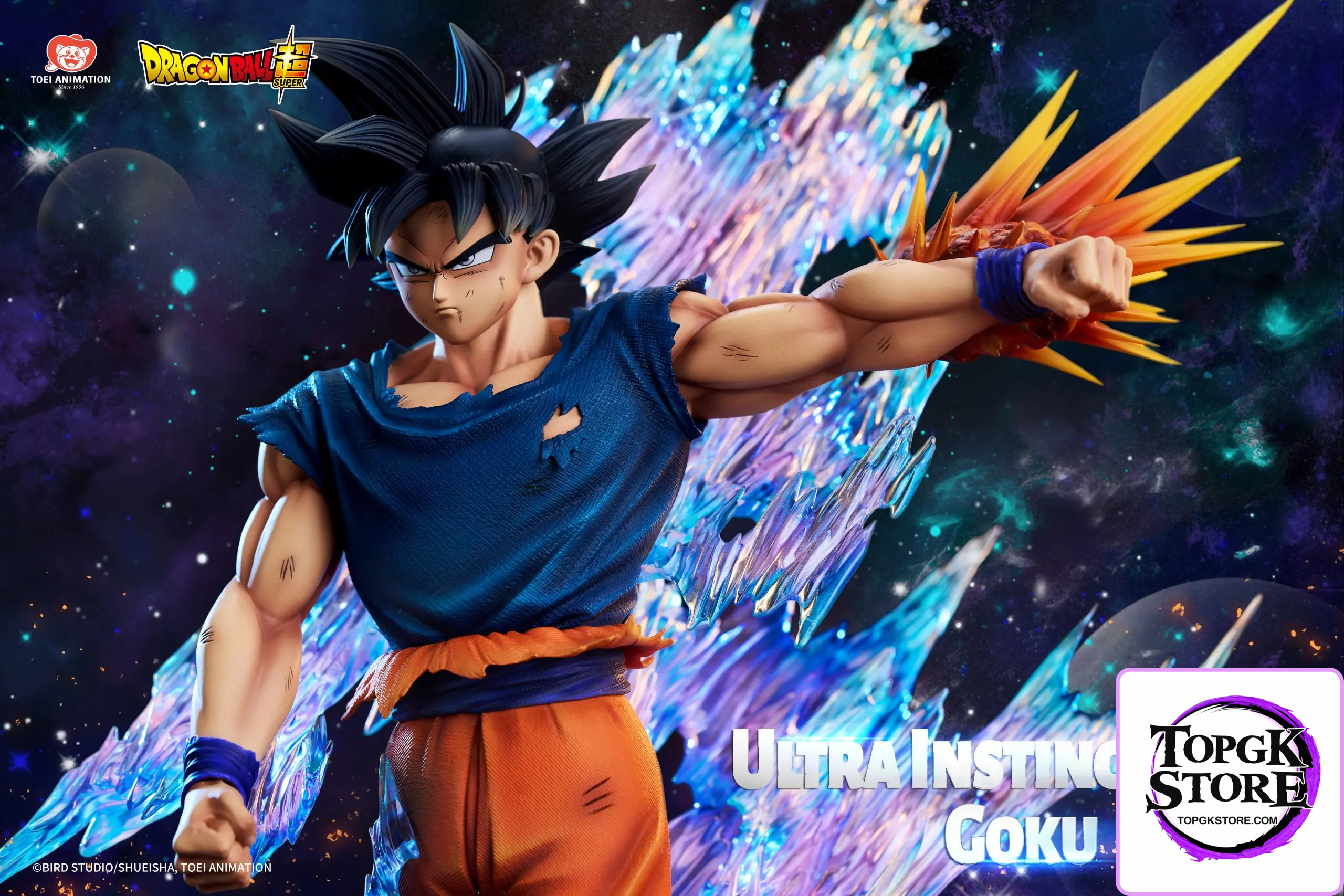 Light Year Studio – Dragon Ball Super Collectible Statue Ultra Instinct Son Goku (Licensed) - Photo 6 | TopGKStore
