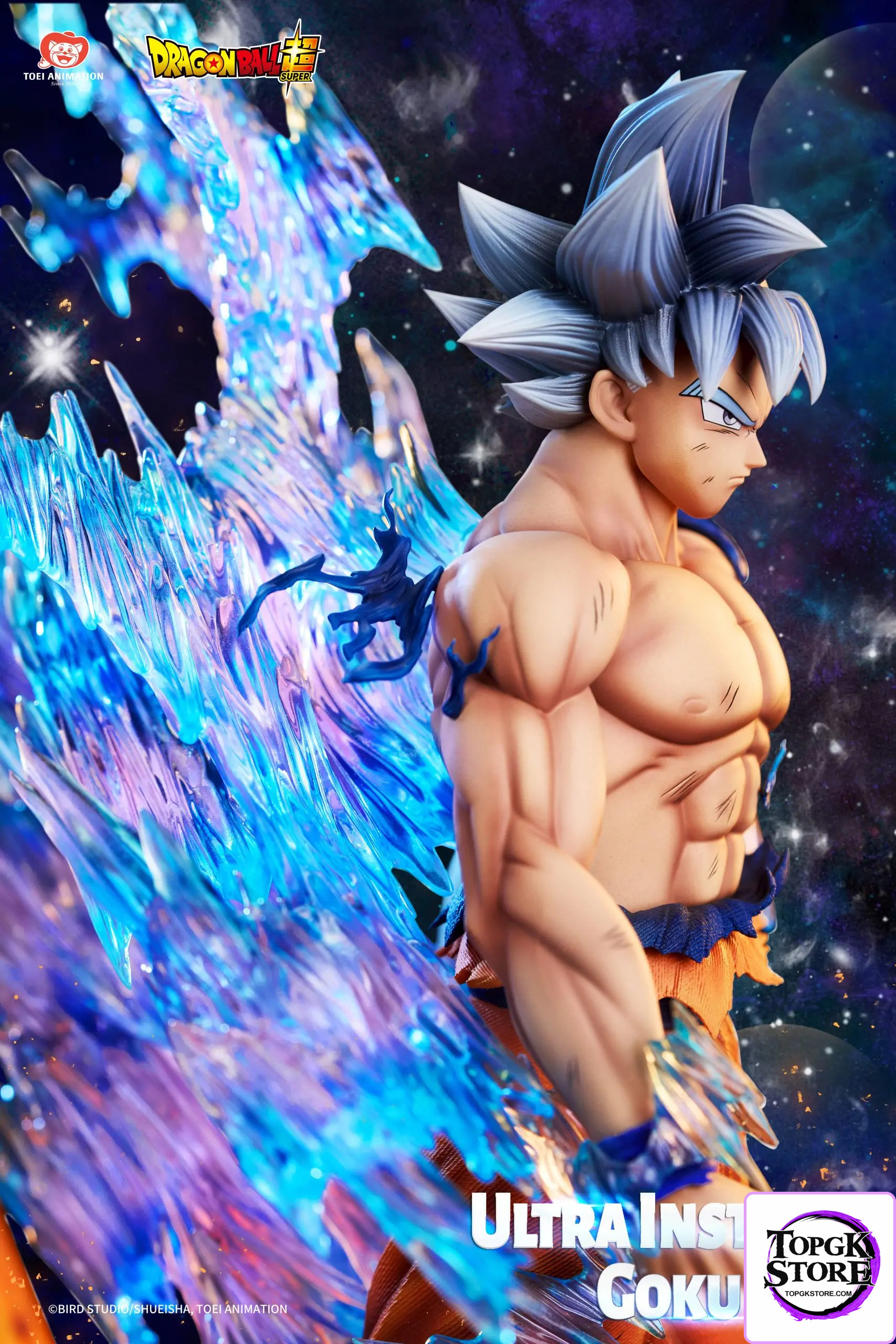 Light Year Studio – Dragon Ball Super Collectible Statue Ultra Instinct Son Goku (Licensed) - Photo 9 | TopGKStore