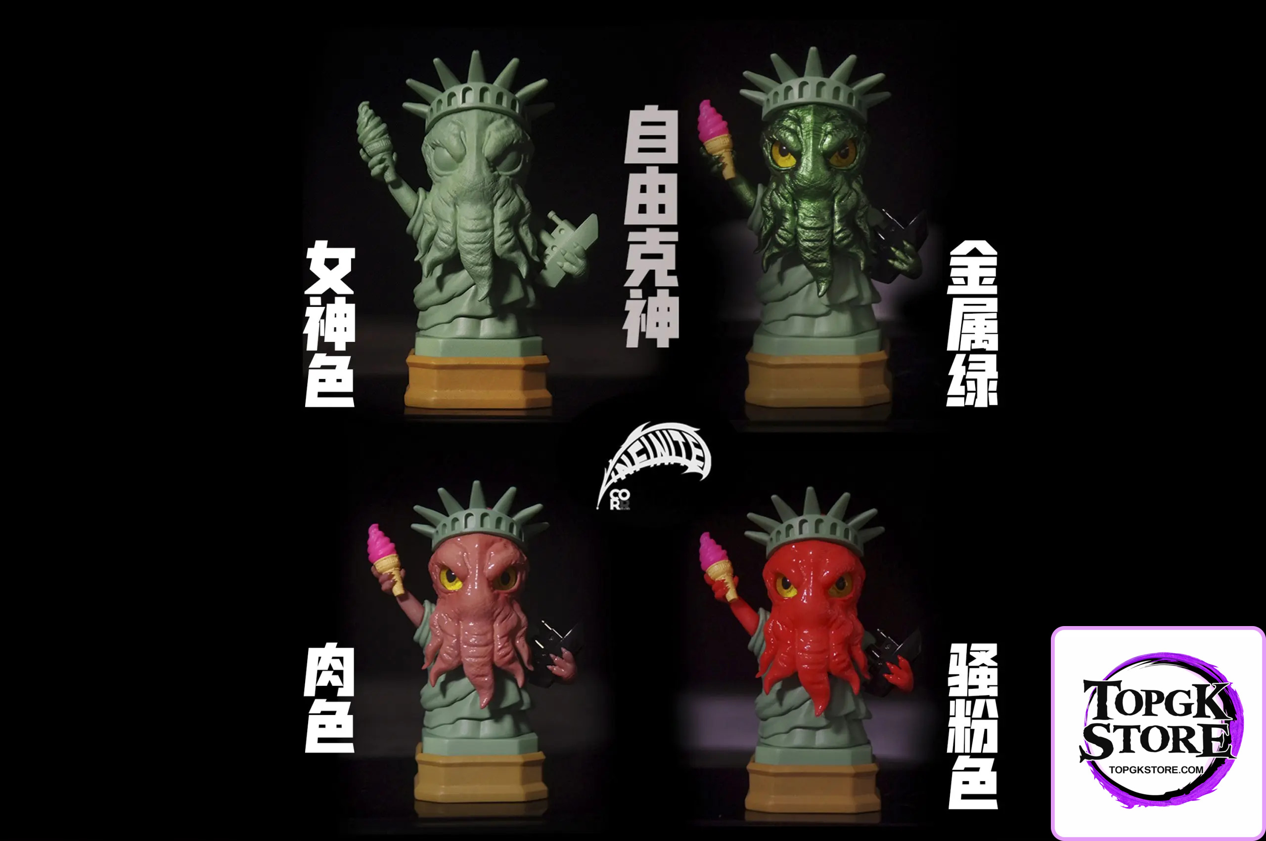 COR Studio – Original Cthulhu Statue of Liberty (Licensed) - Photo 1 | TopGKStore