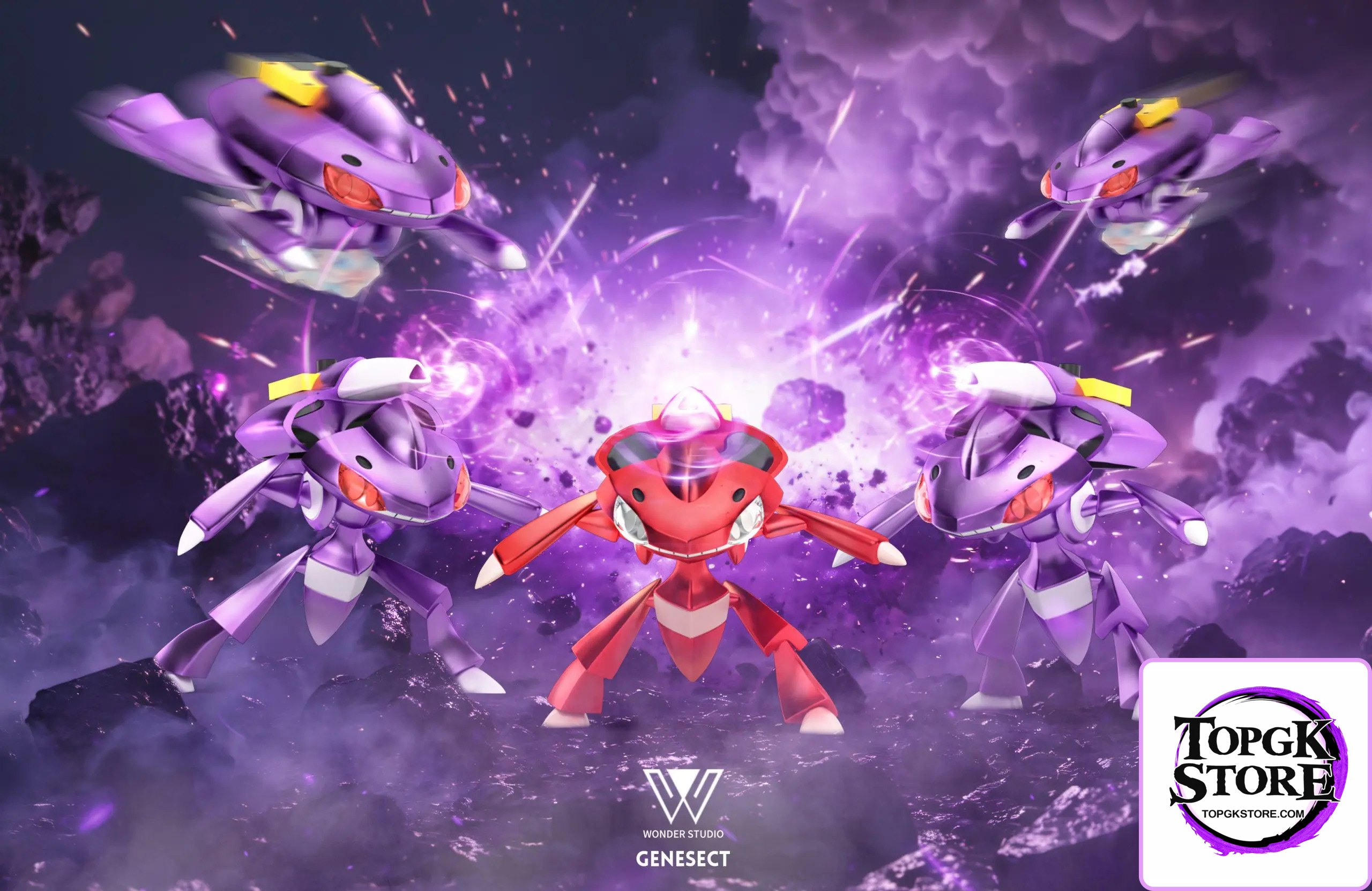 Wonder Studio – Pokémon Primary Color Genesect & Glitter Color Genesec - Photo 1 | TopGKStore