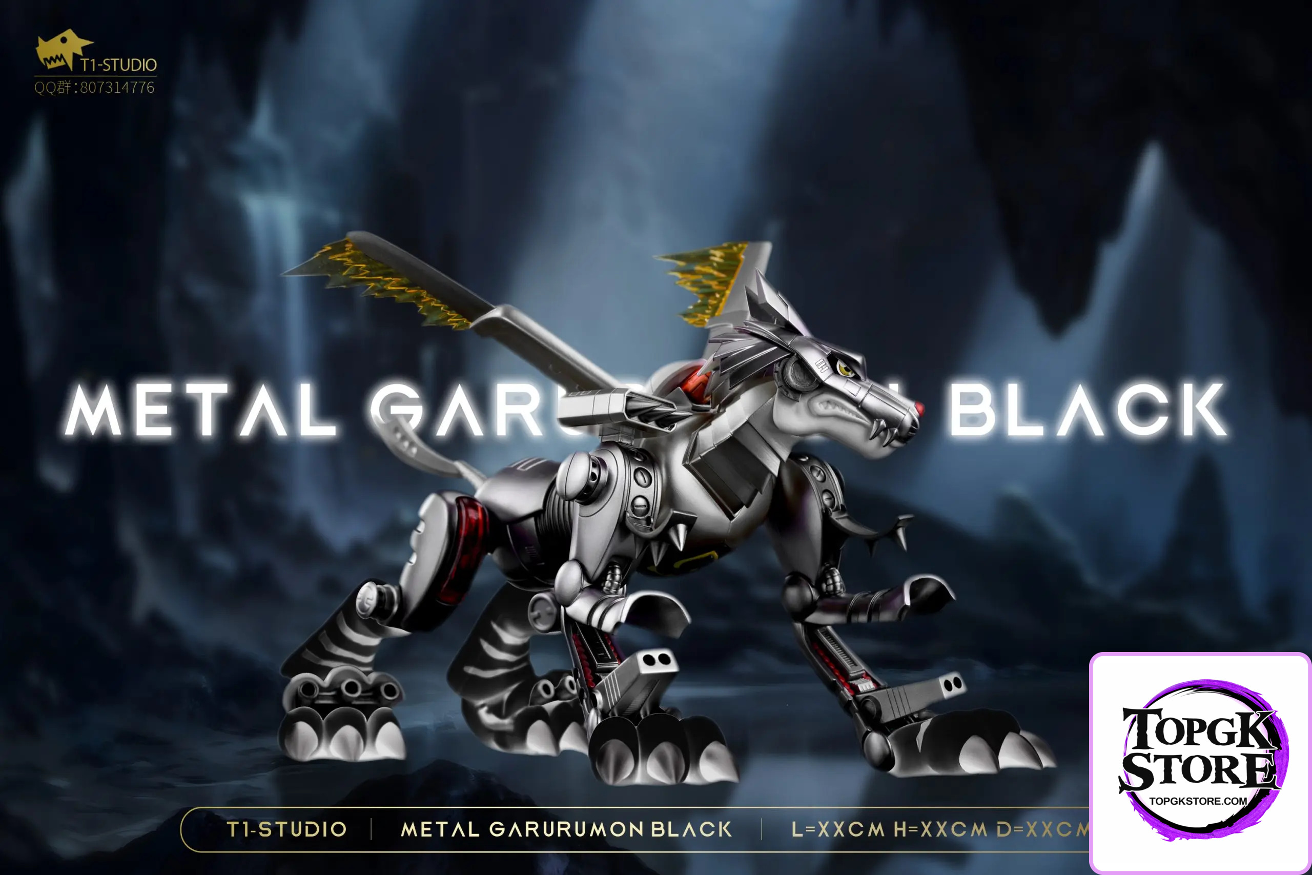 T1 Studio – Digimon Digimon Adventure – MetalGarurumon - Photo 4 | TopGKStore