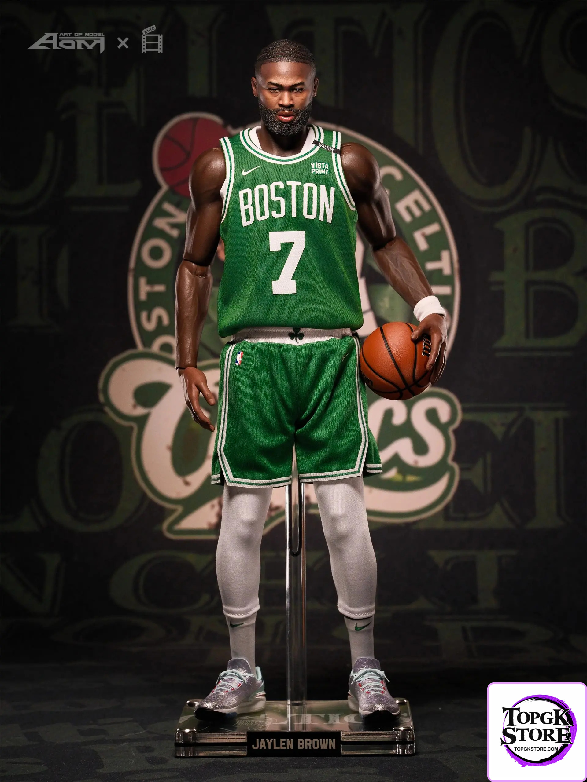 AOM TOYS – NBA 1/6 Jaylen Brown Championship - Photo 2 | TopGKStore