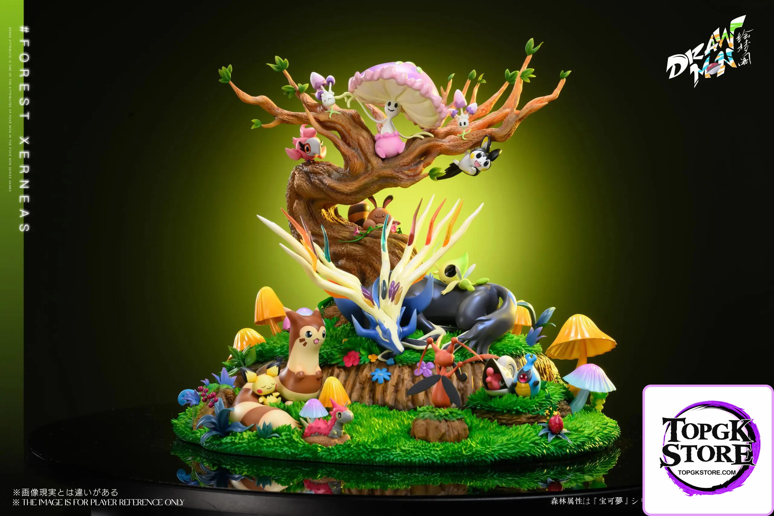 Drawmon Studio – Pokémon Forest Chapter Sleeping Xerneas - Photo 5 | TopGKStore