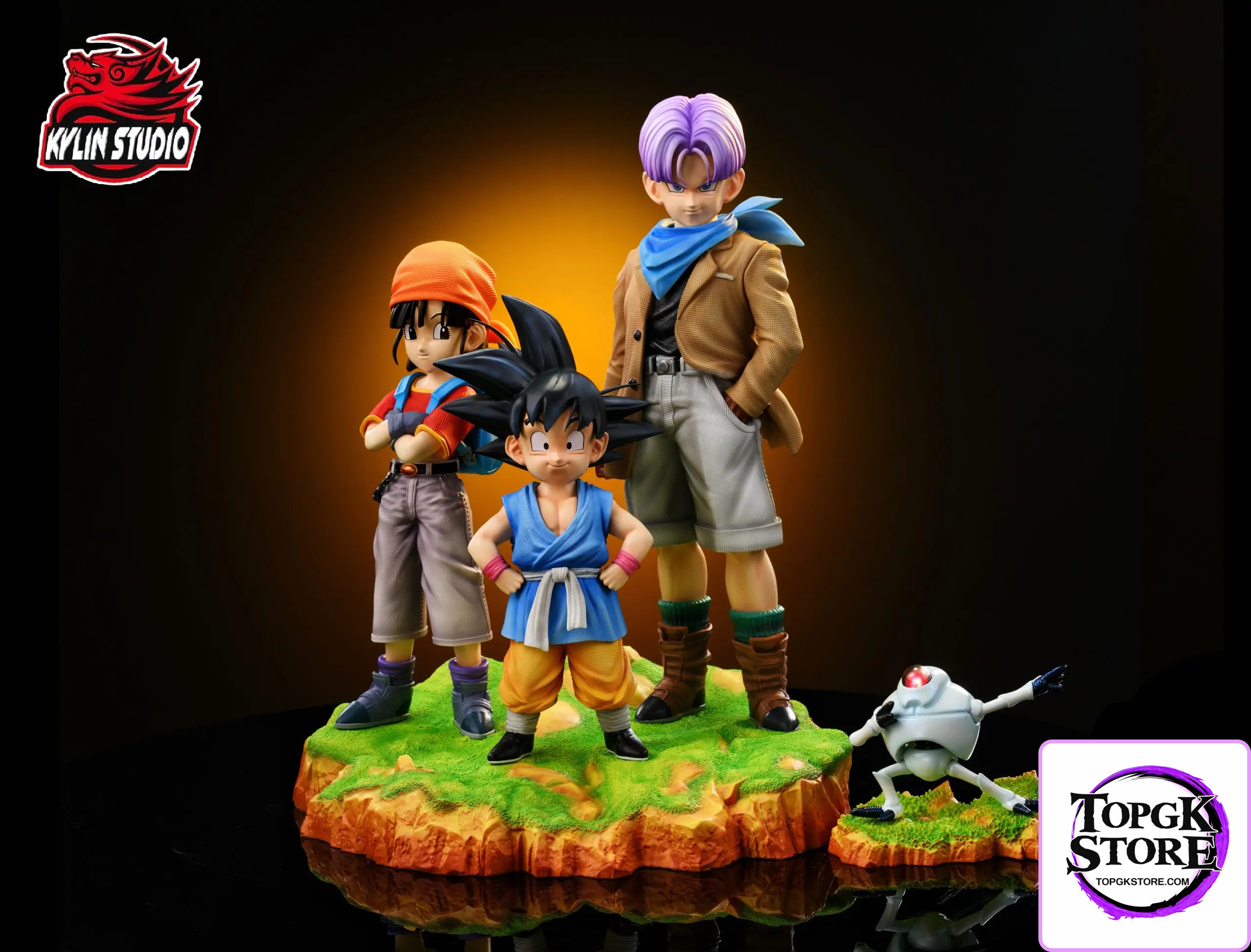 Kylin Studio – Dragon Ball GT trio Son Goku Pan Trunks - Photo 1 | TopGKStore