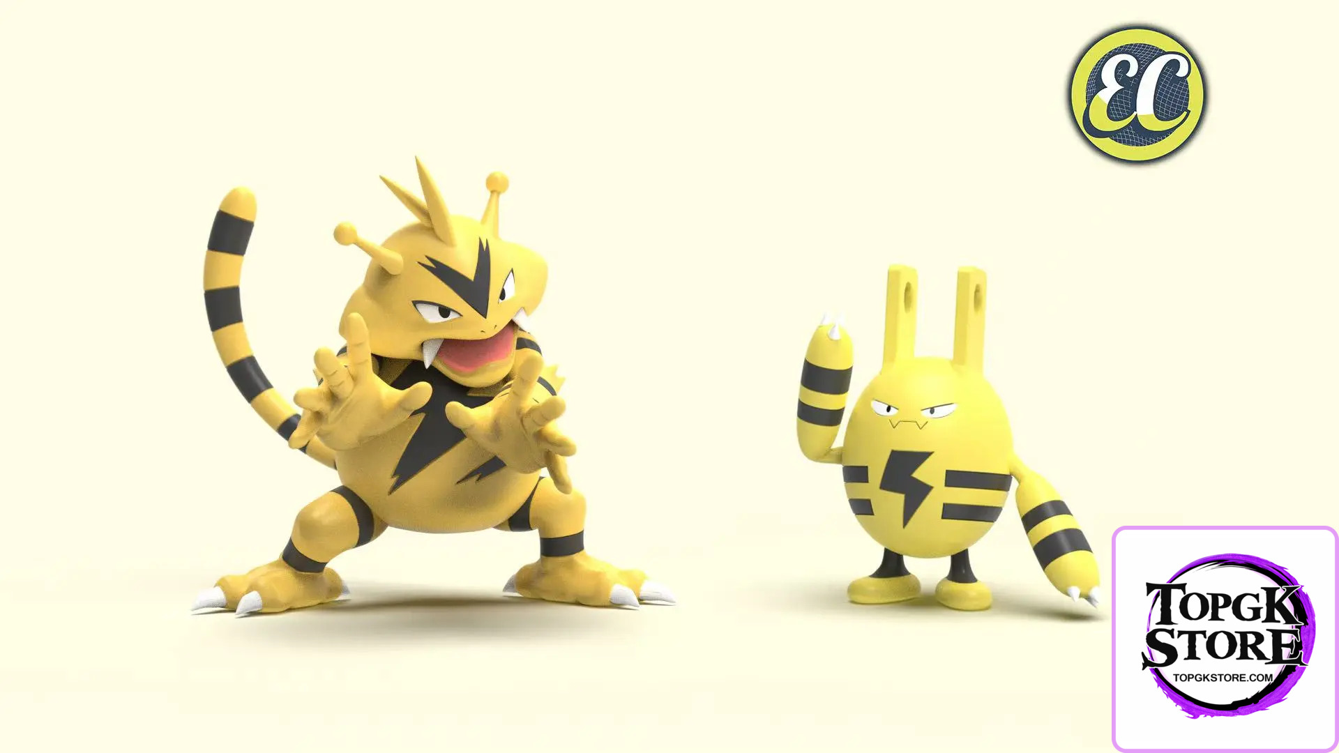 Ec Studio – Pokémon Pokédex Elekid & Electabuzz & Magby & Magmar - Photo 1 | TopGKStore