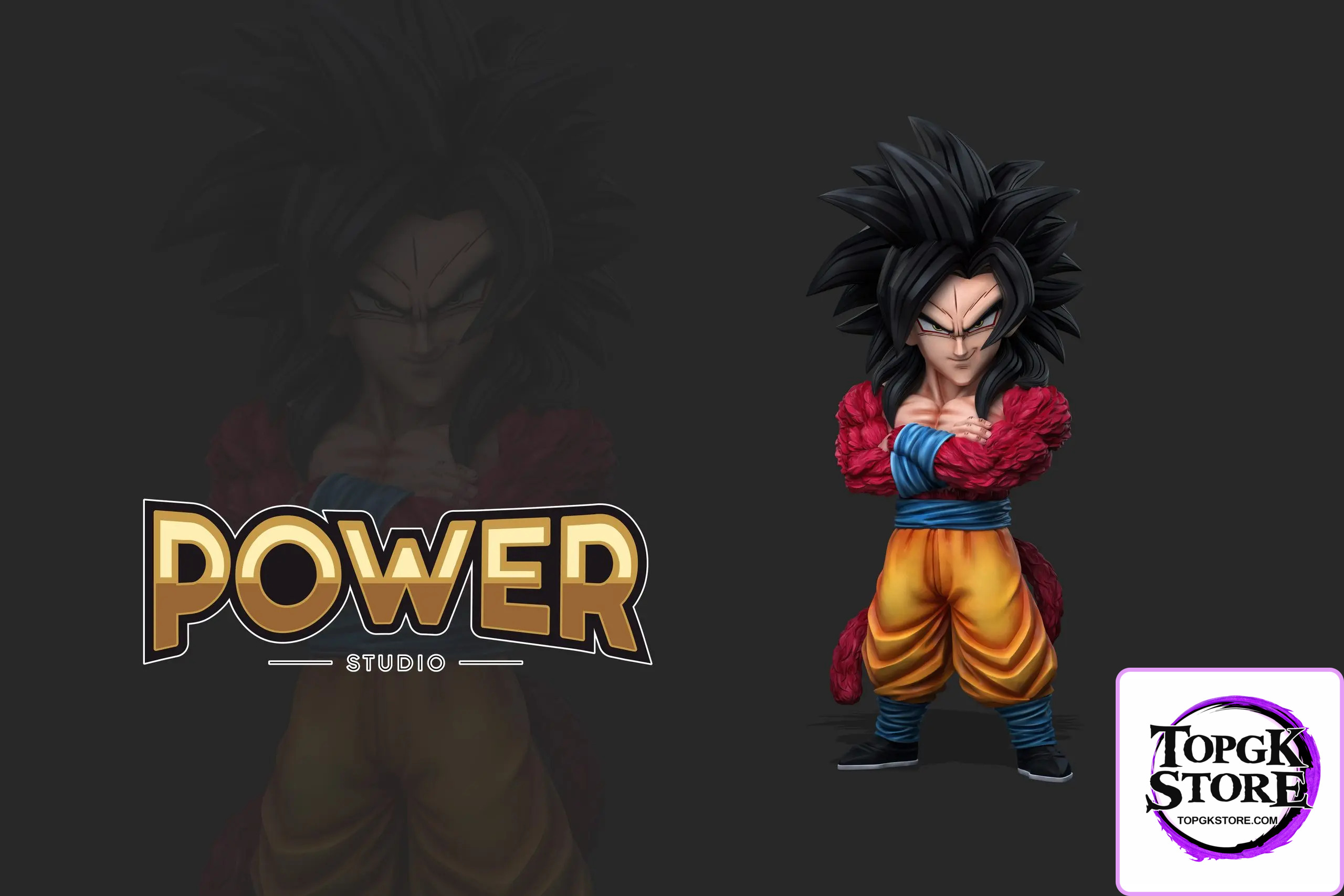 Power Studio – Dragon Ball wcf Super Saiyan 4 Son Goku - Photo 2 | TopGKStore