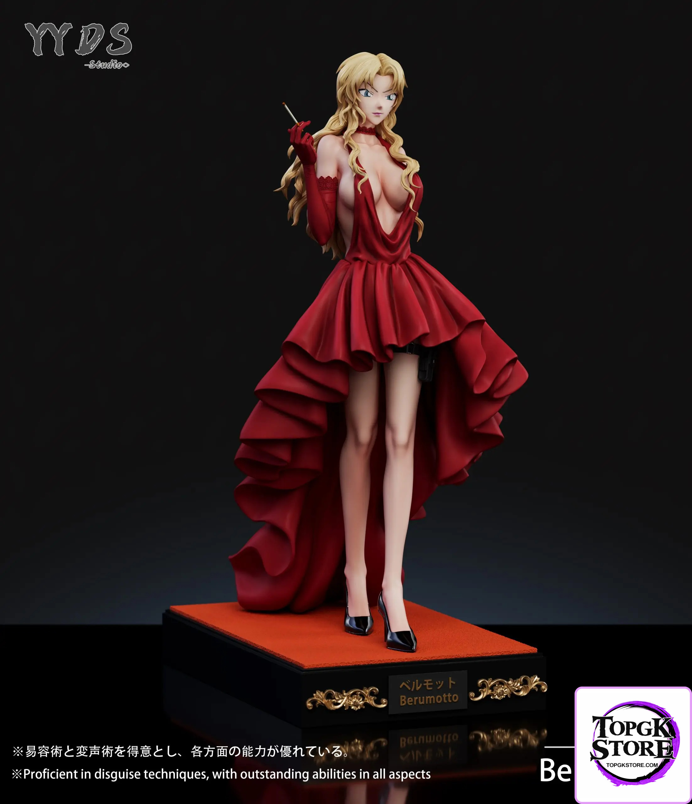YYDS Studio – Detective Conan Vermouth Dress - Photo 2 | TopGKStore