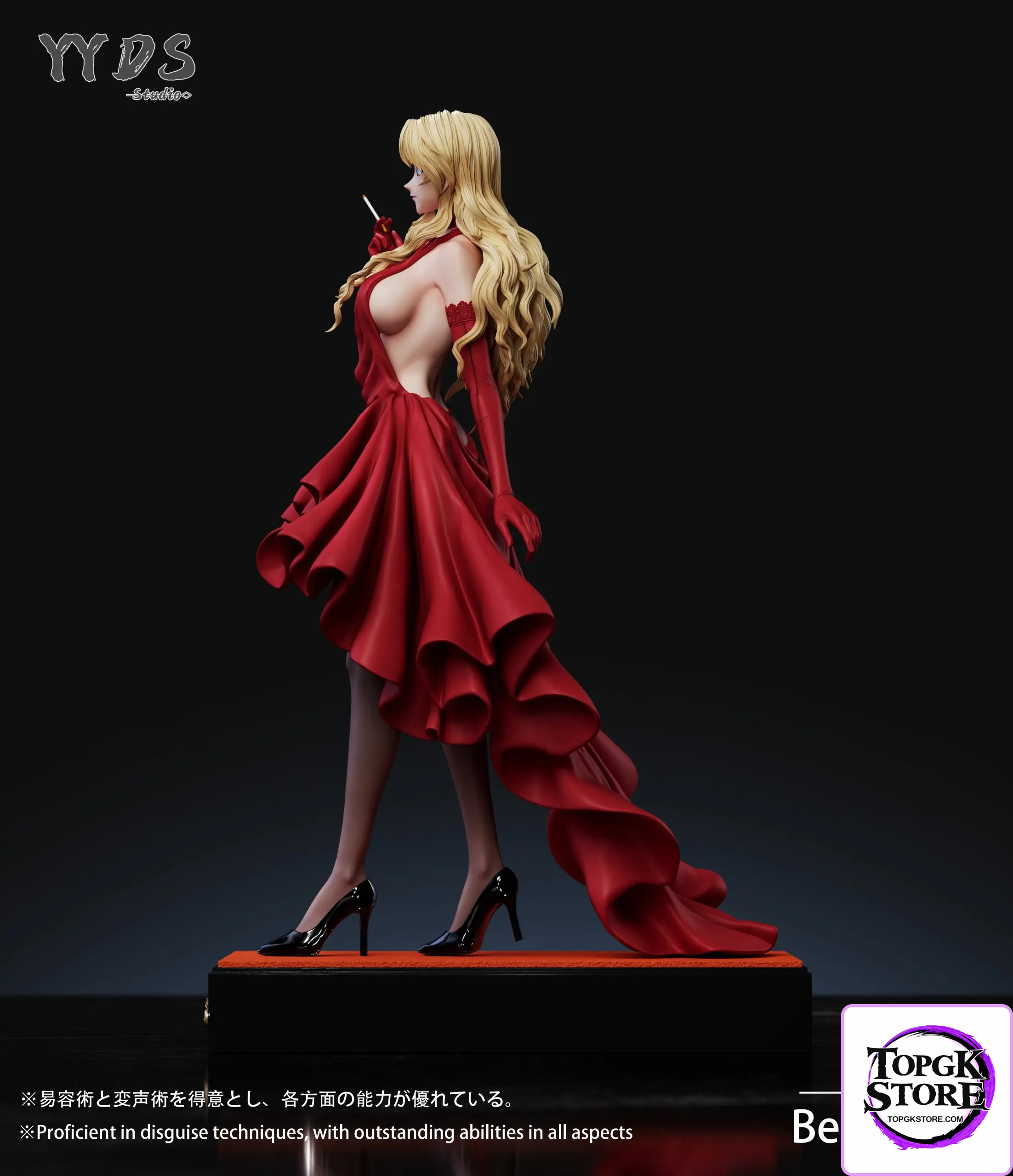 YYDS Studio – Detective Conan Vermouth Dress - Photo 5 | TopGKStore
