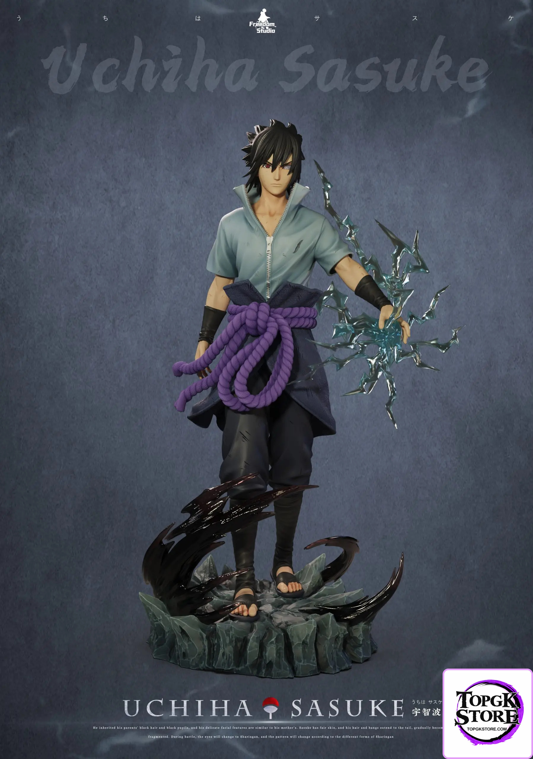 Freedom Studio – Naruto Series 02 Uchiha Sasuke - Photo 5 | TopGKStore