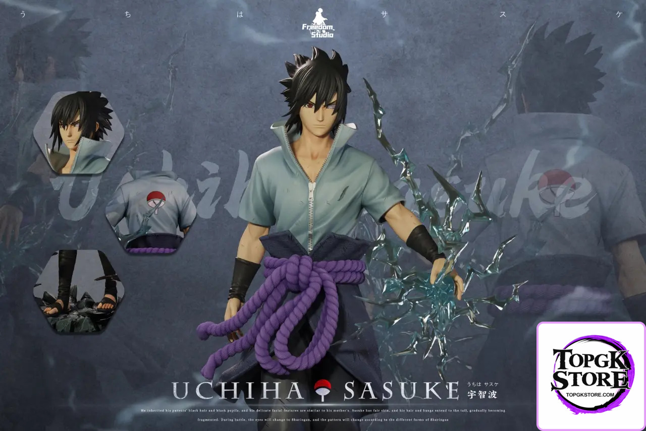 Freedom Studio – Naruto Series 02 Uchiha Sasuke - Photo 1 | TopGKStore