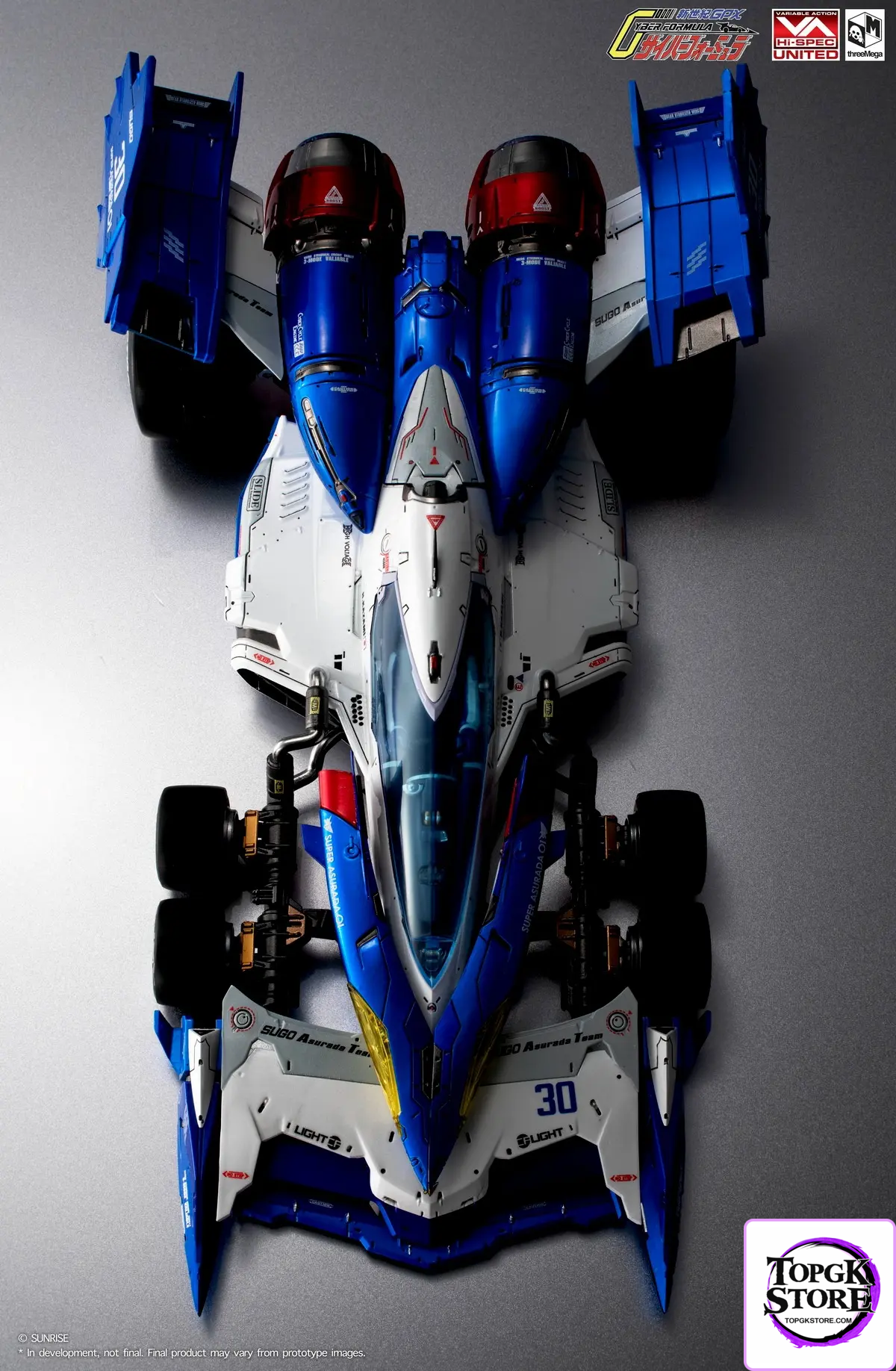 Threezero – Future GPX Cyber Formula 1/18 Super Asurada 01 3M05620W0 (Licensed) - Photo 9 | TopGKStore