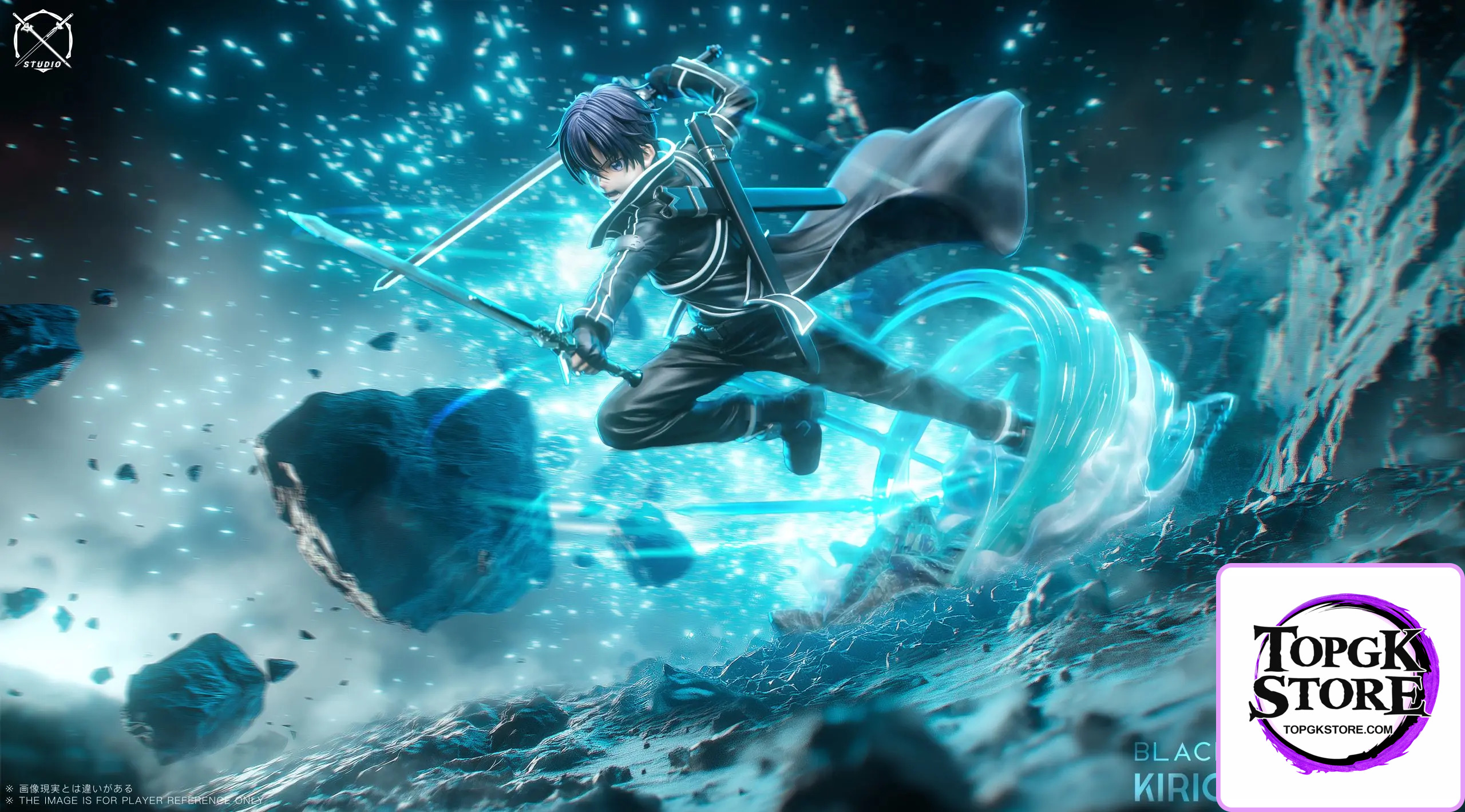 X Studio – Sword Art Online Black Swordsman Kirito - Photo 2 | TopGKStore