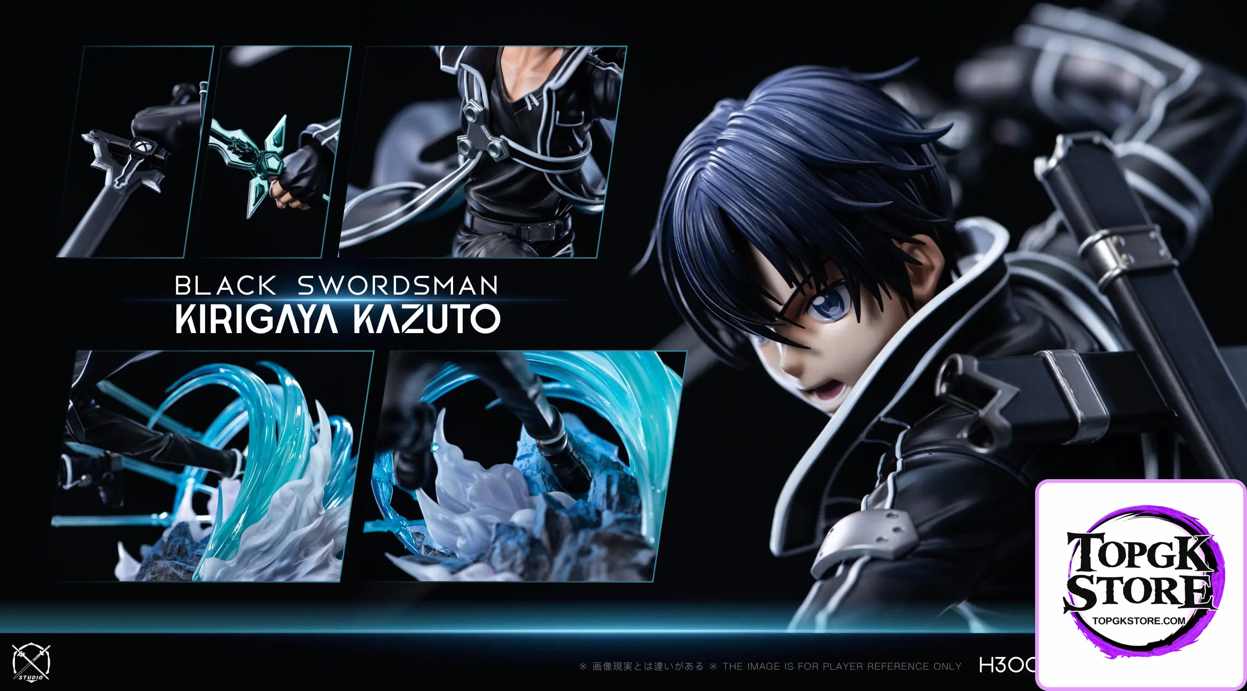 X Studio – Sword Art Online Black Swordsman Kirito - Photo 4 | TopGKStore