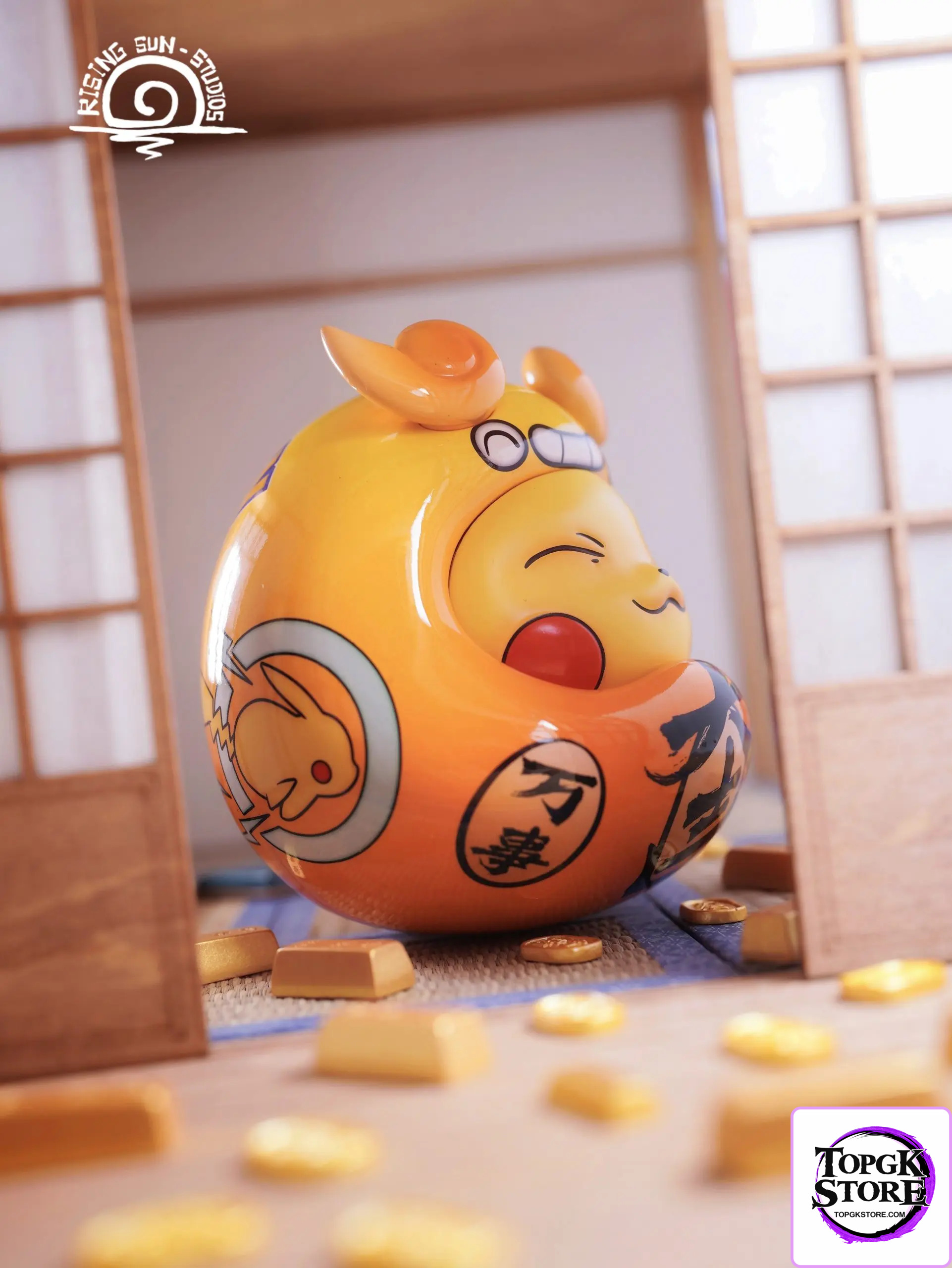 Rising Sun Studio – Daruma 01 Pikachu - Photo 6 | TopGKStore