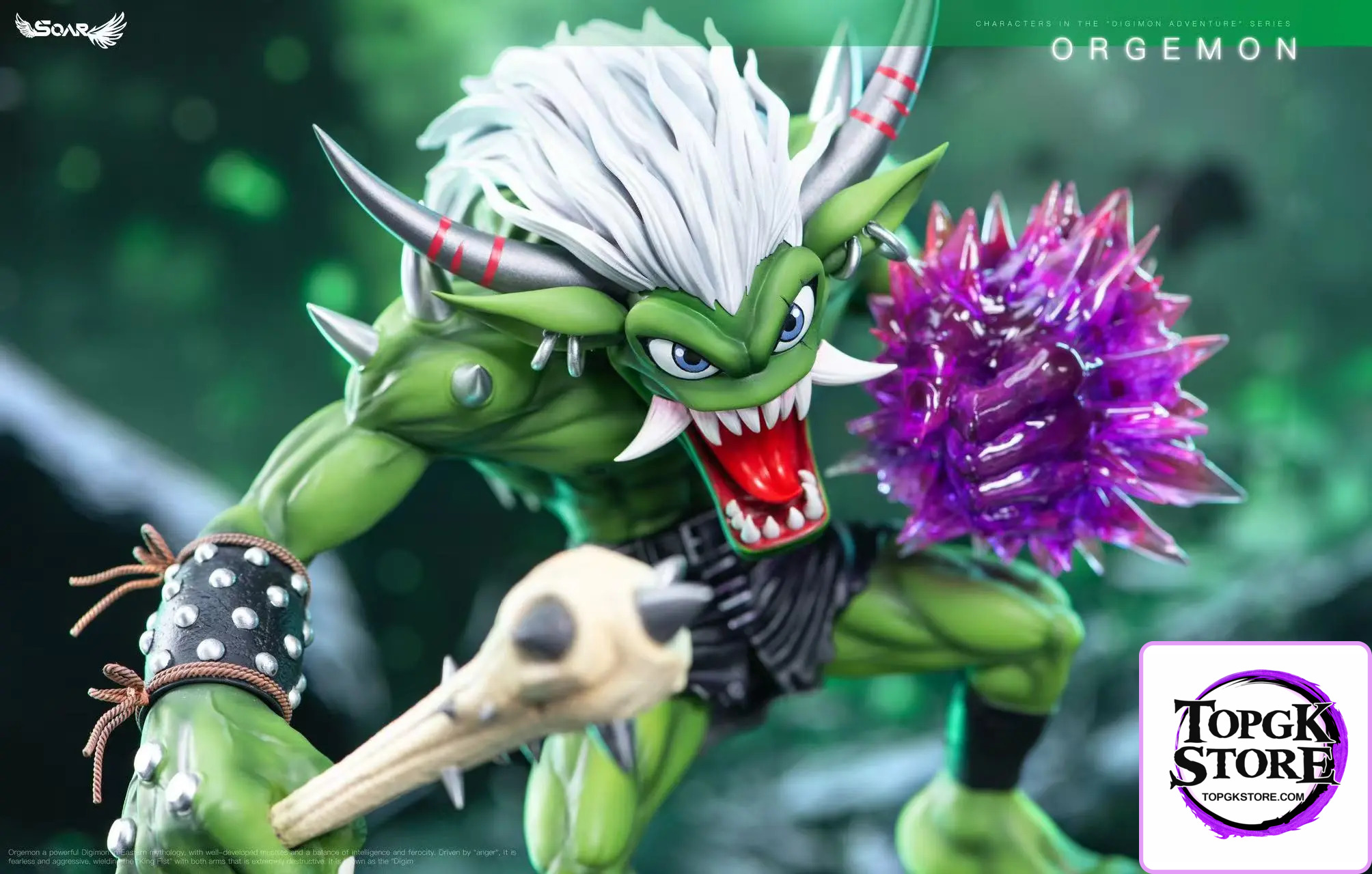 Soar Studio – Digimon Illustrated Series Orgemon - Photo 1 | TopGKStore