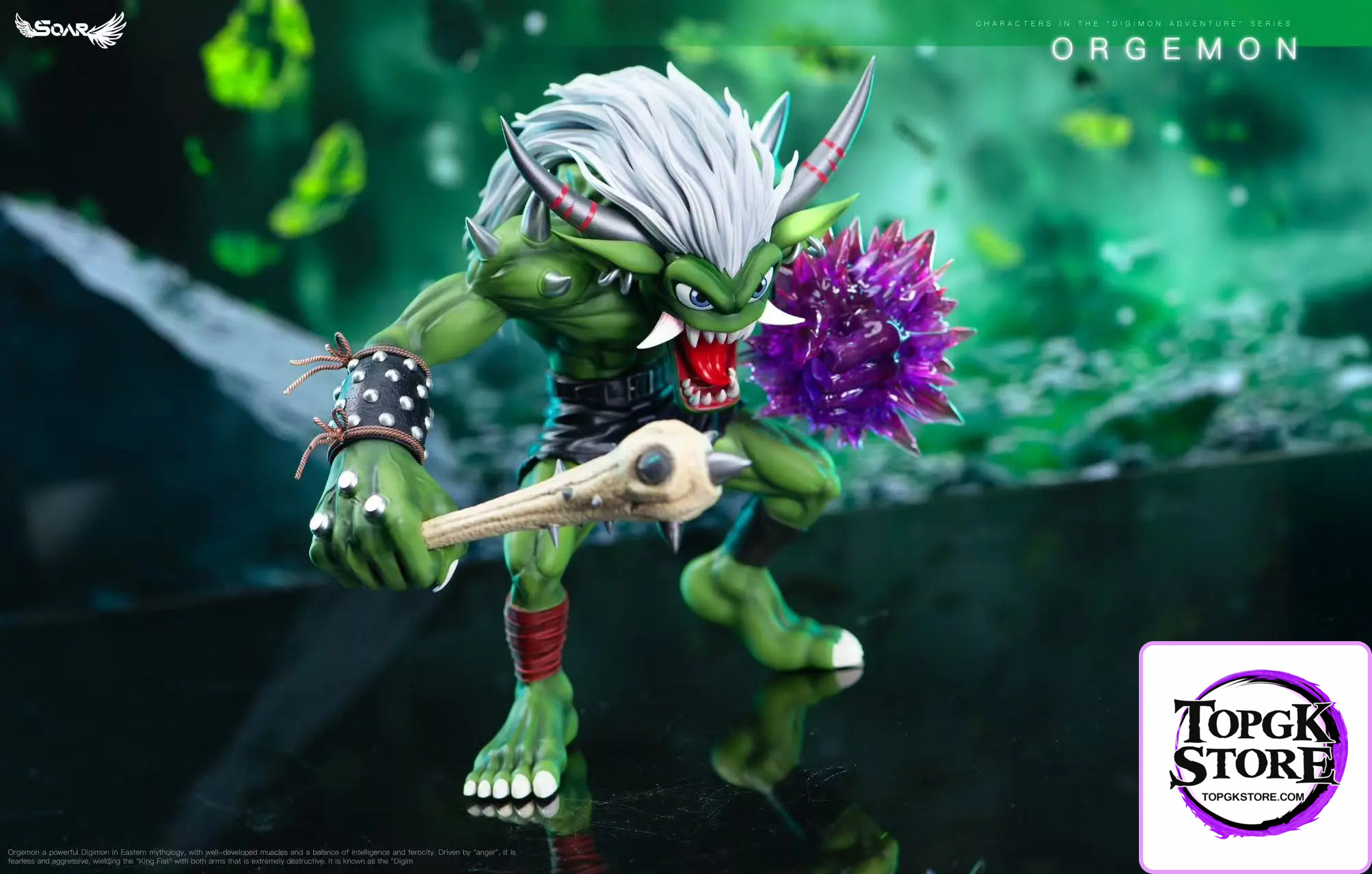 Soar Studio – Digimon Illustrated Series Orgemon - Photo 3 | TopGKStore