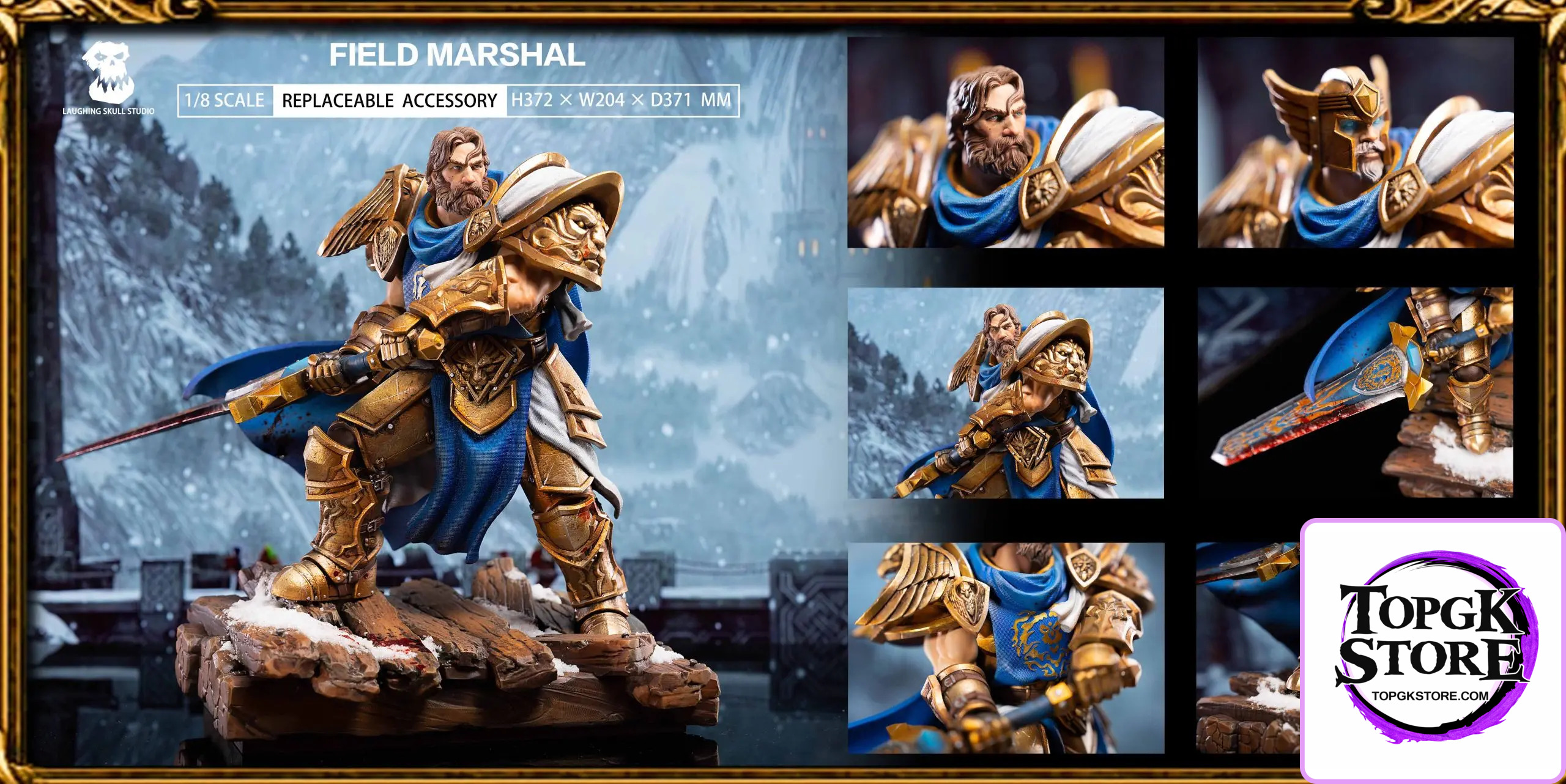 Laughing Skull Studio – World of Warcraft Classic Old World Series 01 Field Marshal VS Warlord - Photo 9 | TopGKStore