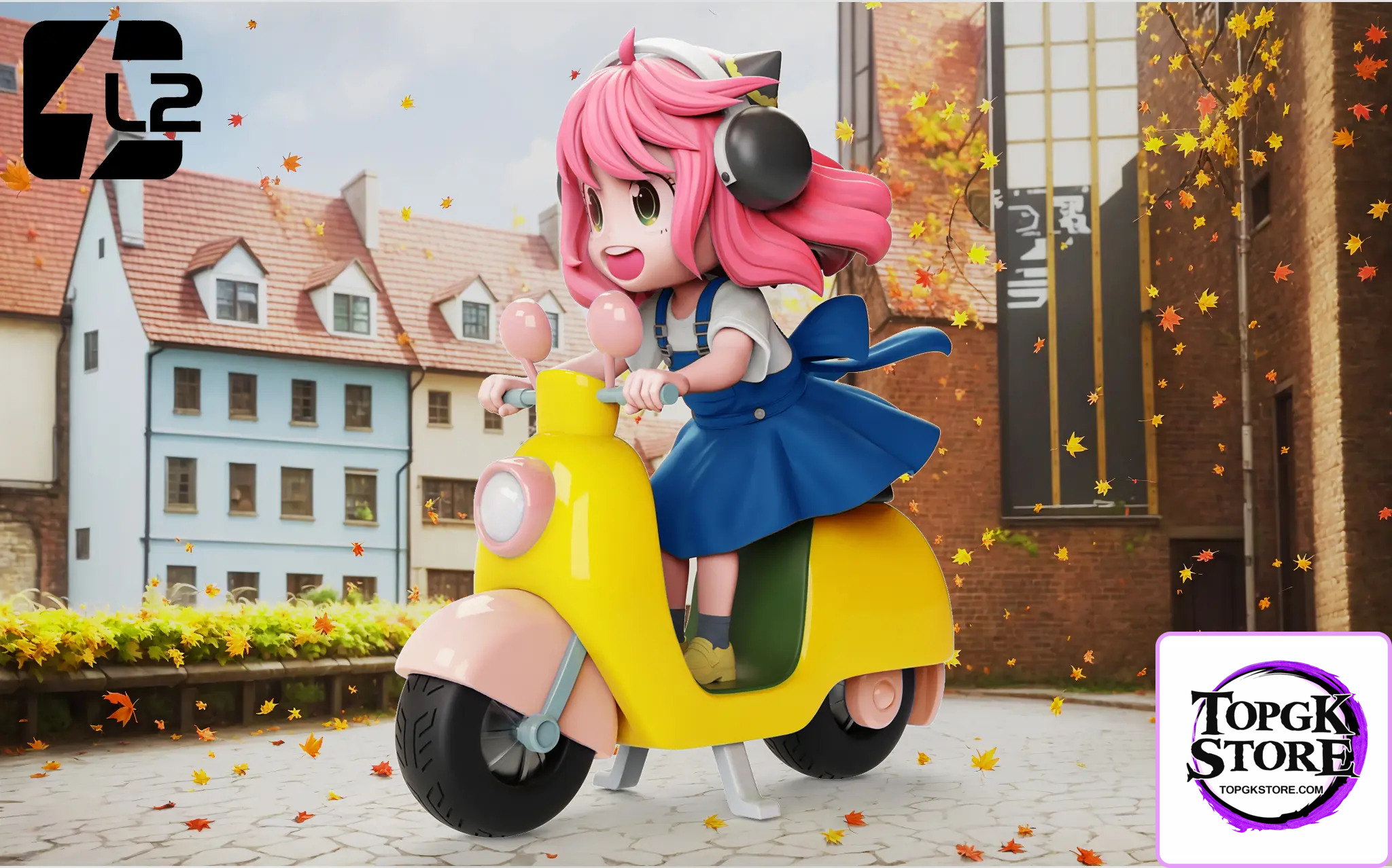 l2 Studio – Spy x Family Anya on a bike - Photo 1 | TopGKStore