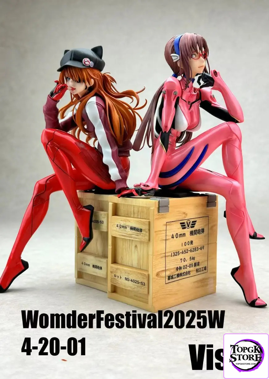 Dragon Stone Studio – Neon Genesis Evangelion Asuka Langley Soryu & Mari Makinami Illustrious - Photo 1 | TopGKStor