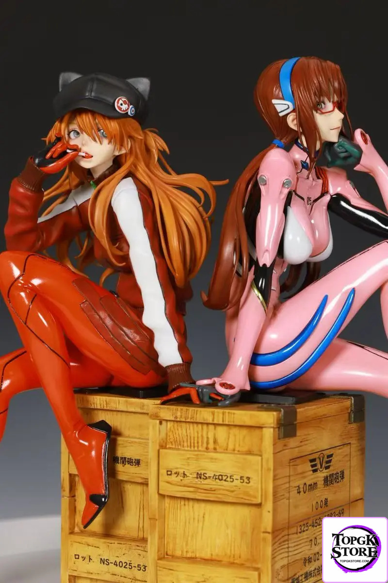 Dragon Stone Studio – Neon Genesis Evangelion Asuka Langley Soryu & Mari Makinami Illustrious - Photo 3 | TopGKStor