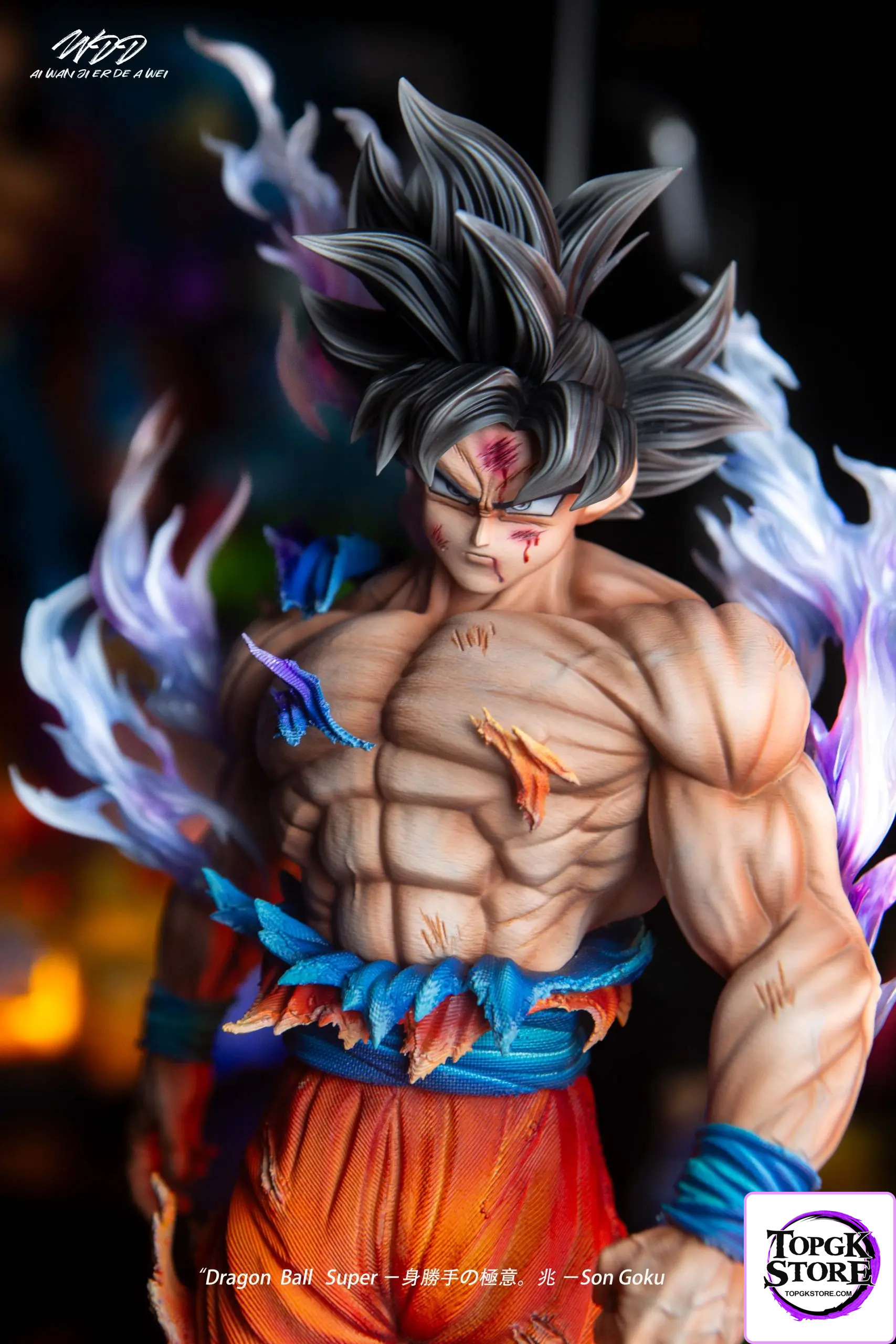 YUN QI Studio – Dragon Ball Light carving series Migatte no Gokui Son Goku - Photo 3 | TopGKStore