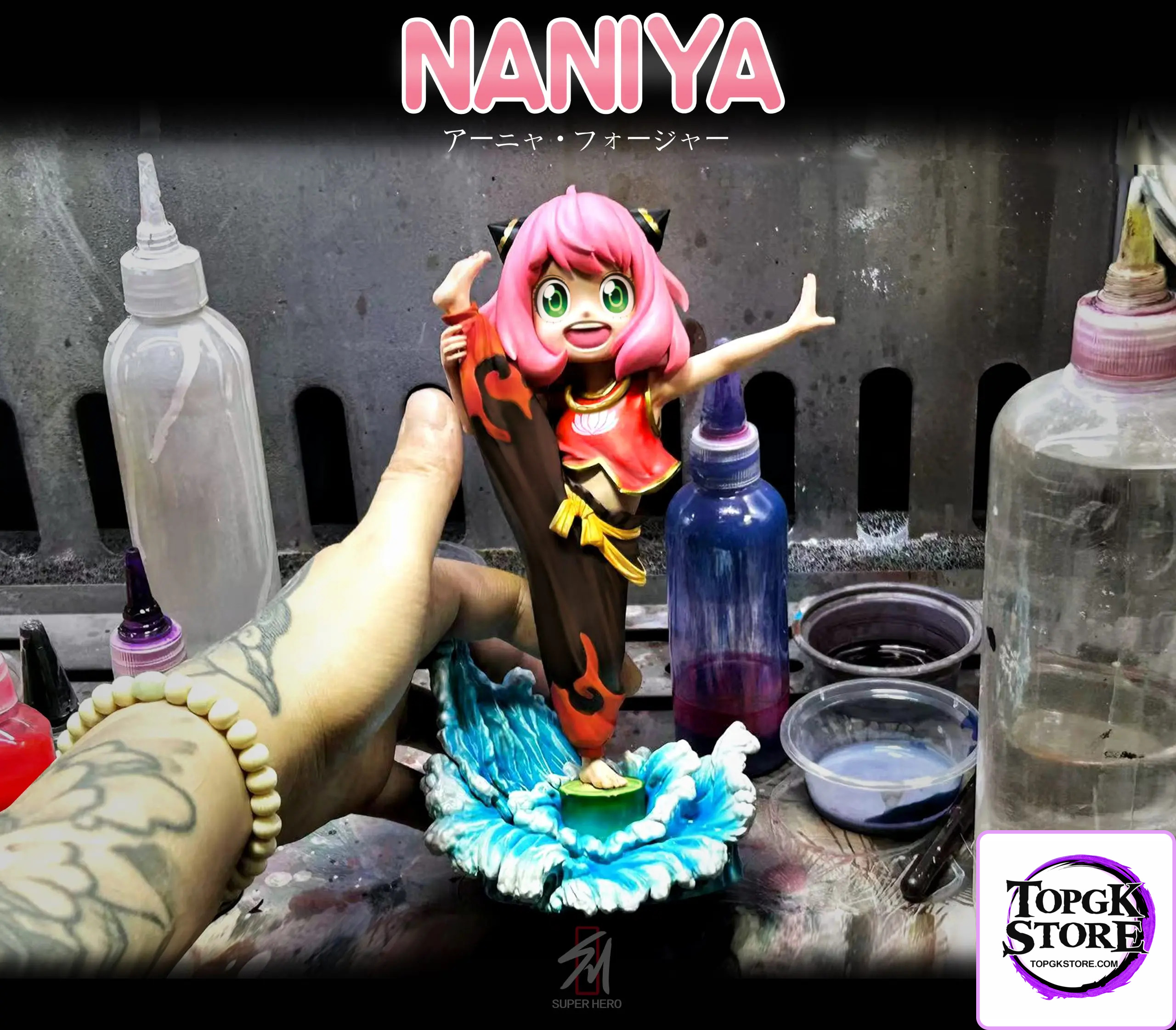 SUPER HERO Studio – Spy x Family Anya cos nezha - Photo 4 | TopGKStore