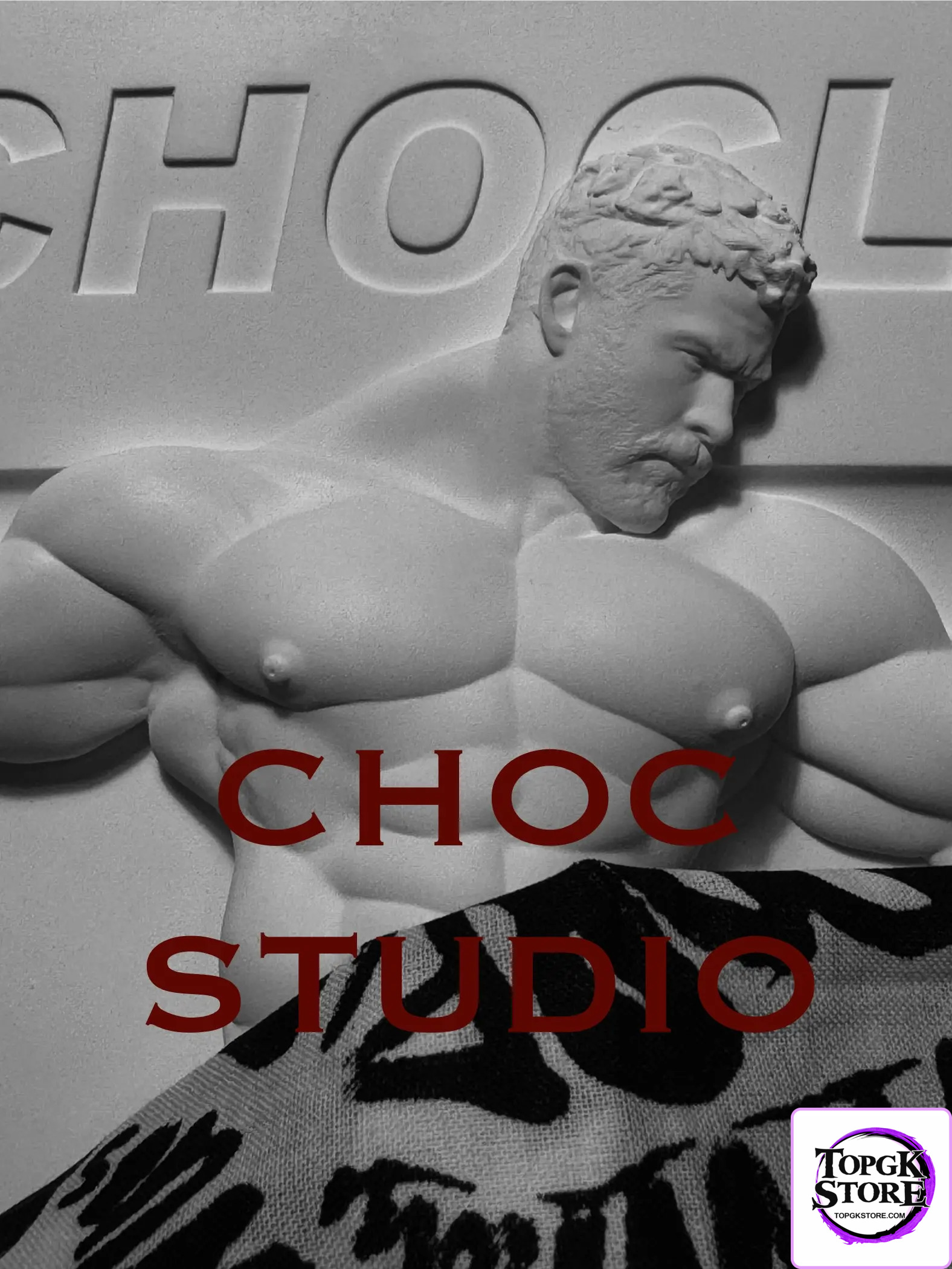 CHOC Studio – Original No.2 relief painting (Licensed) - Photo 6 | TopGKStore