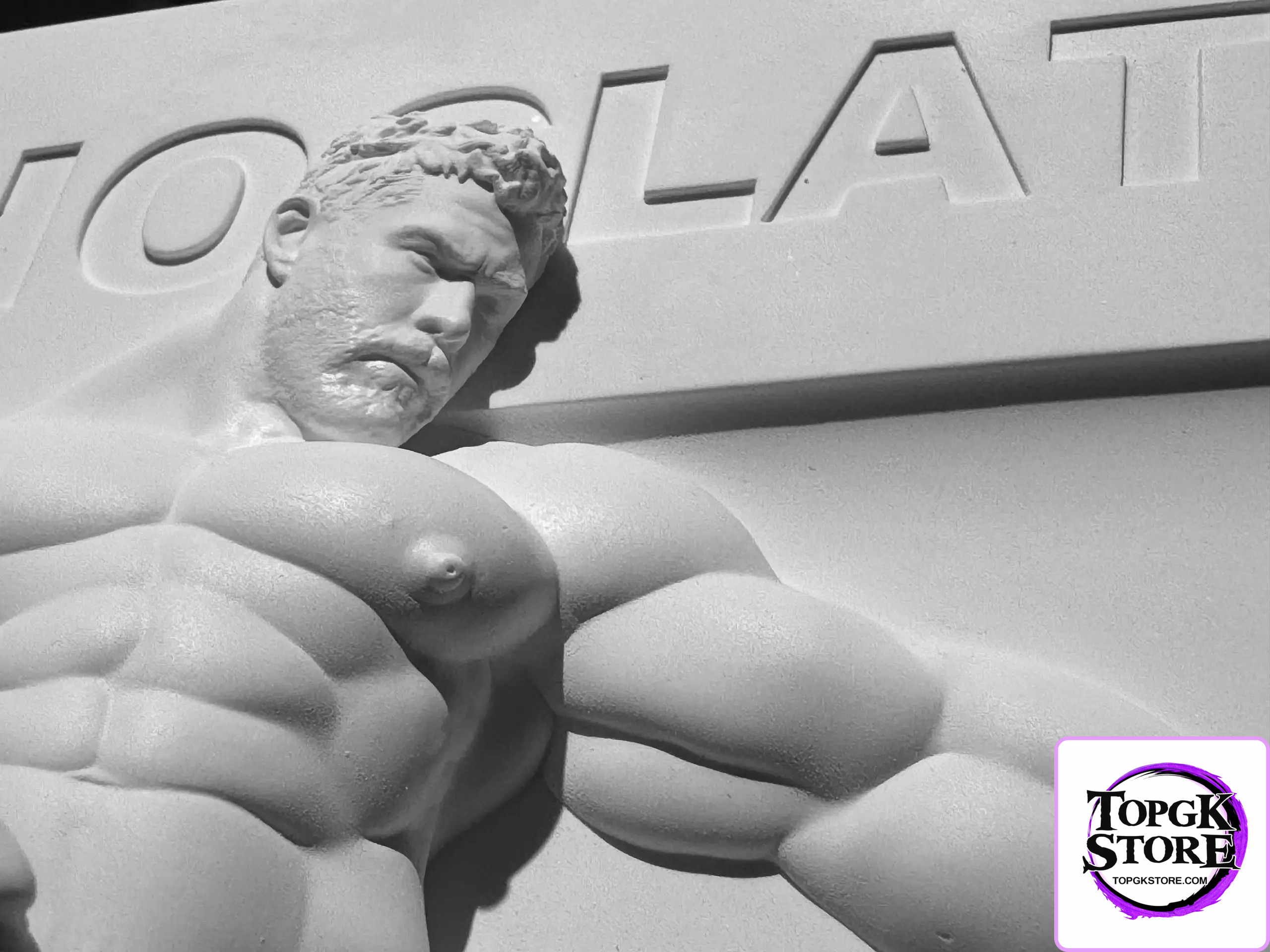 CHOC Studio – Original No.2 relief painting (Licensed) - Photo 7 | TopGKStore