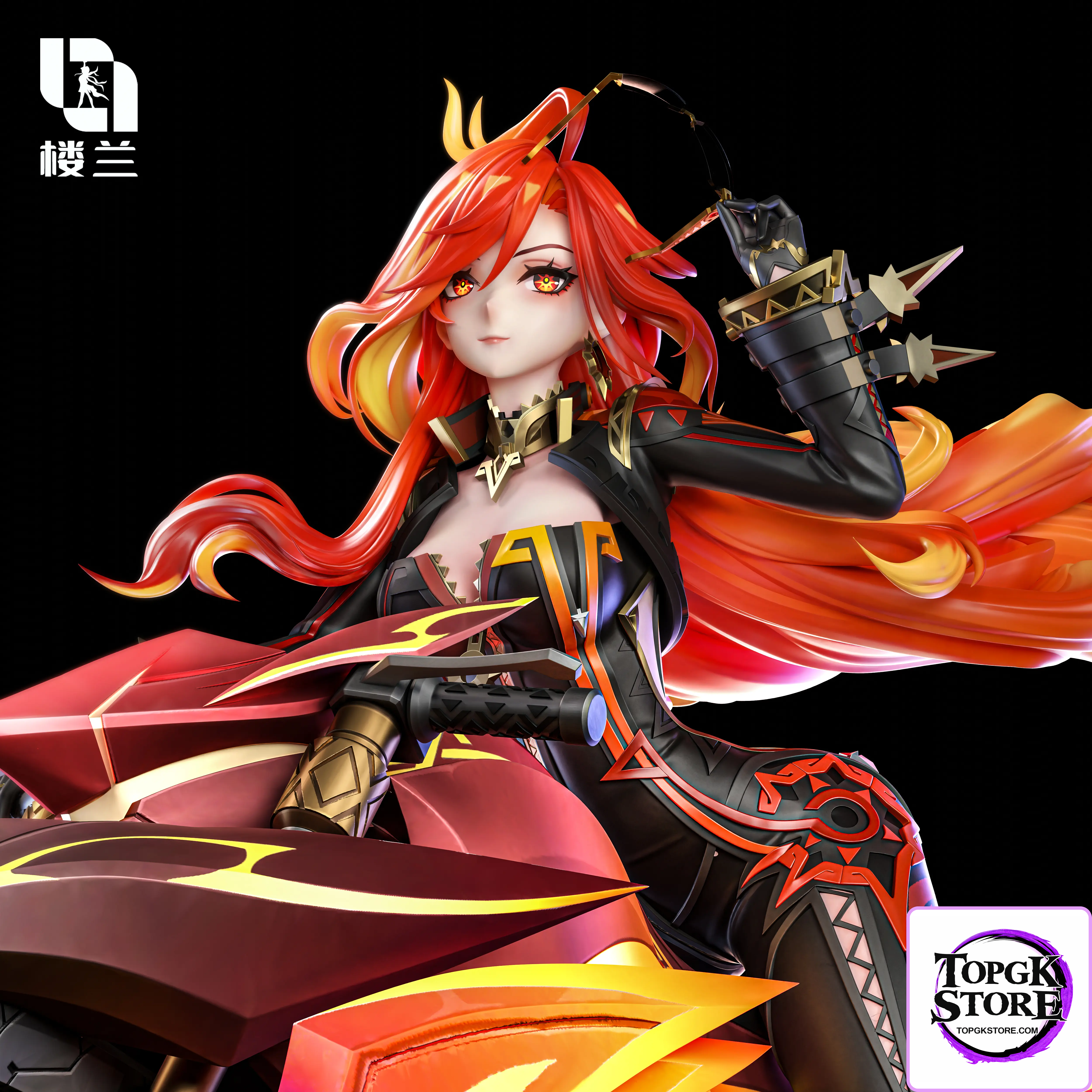Lou Lan Studio – Genshin Impact Pyro God Motorcycle Mavuika - Photo 6 | TopGKStore