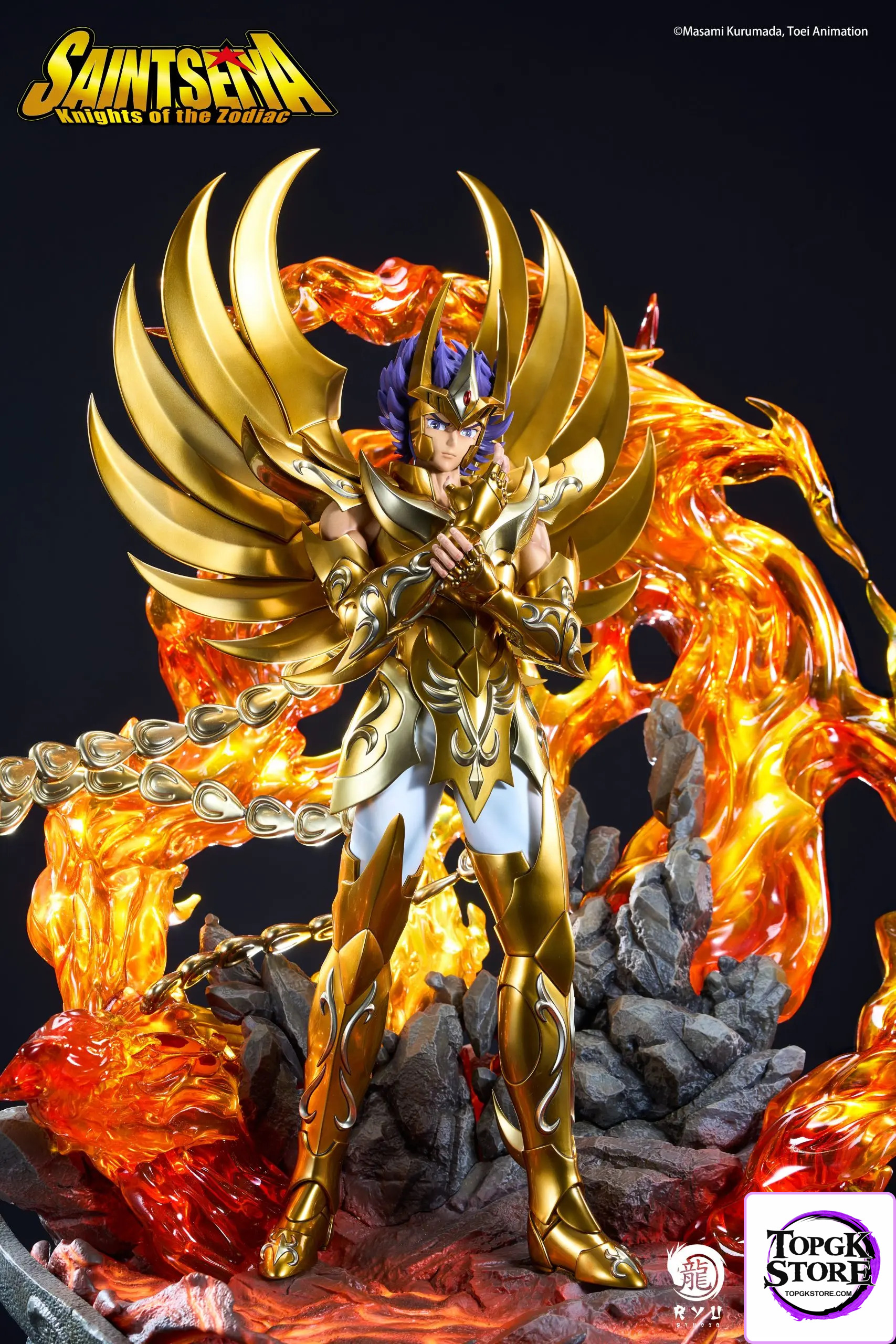 Ryu Studio – Saint Seiya Phoenix Ikki 1/4 scale statue (Licensed) - Photo 2 | TopGKStore