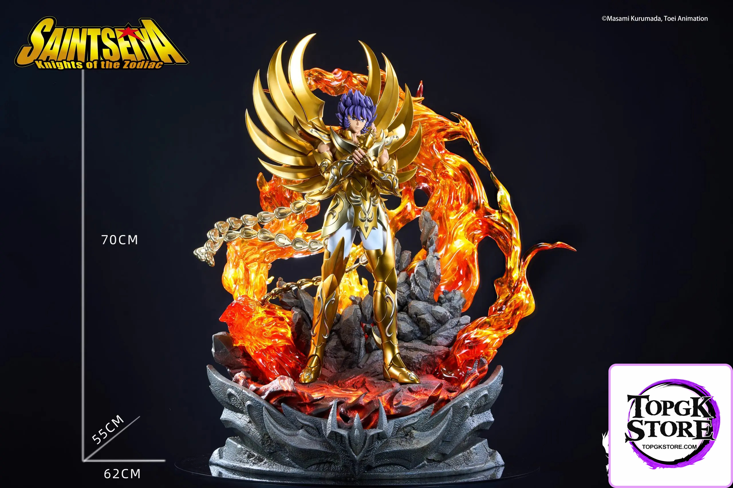 Ryu Studio – Saint Seiya Phoenix Ikki 1/4 scale statue (Licensed) - Photo 1 | TopGKStore