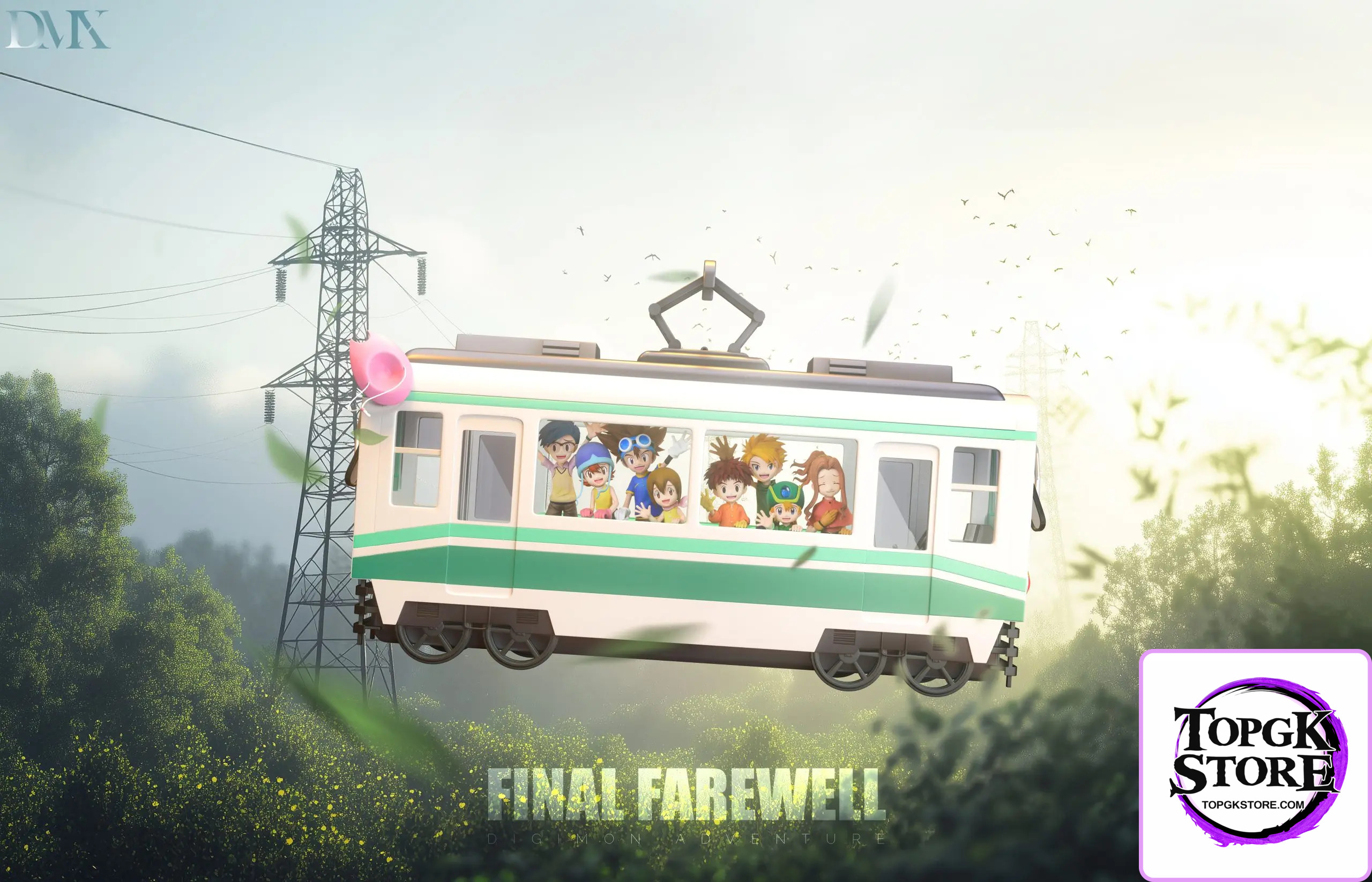 DMX Studio – Digimon First Generation Train - Photo 1 | TopGKStore
