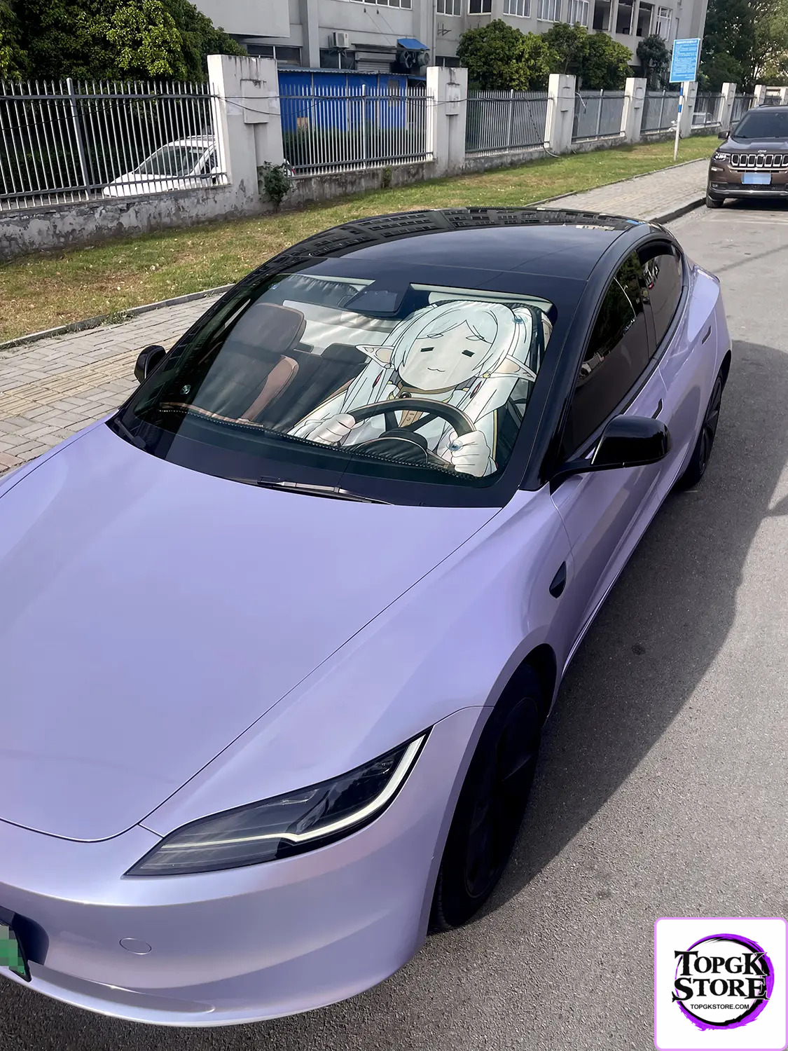 Plover Studio – Frieren: Beyond Journey’s End Car front sunshade Frieren - Photo 5 | TopGKStore
