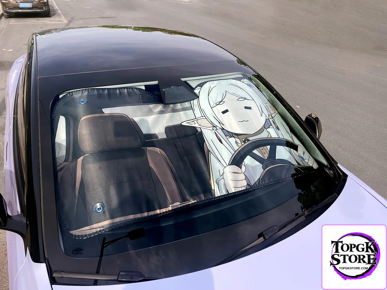 Plover Studio – Frieren: Beyond Journey’s End Car front sunshade Frieren - Photo 6 | TopGKStore