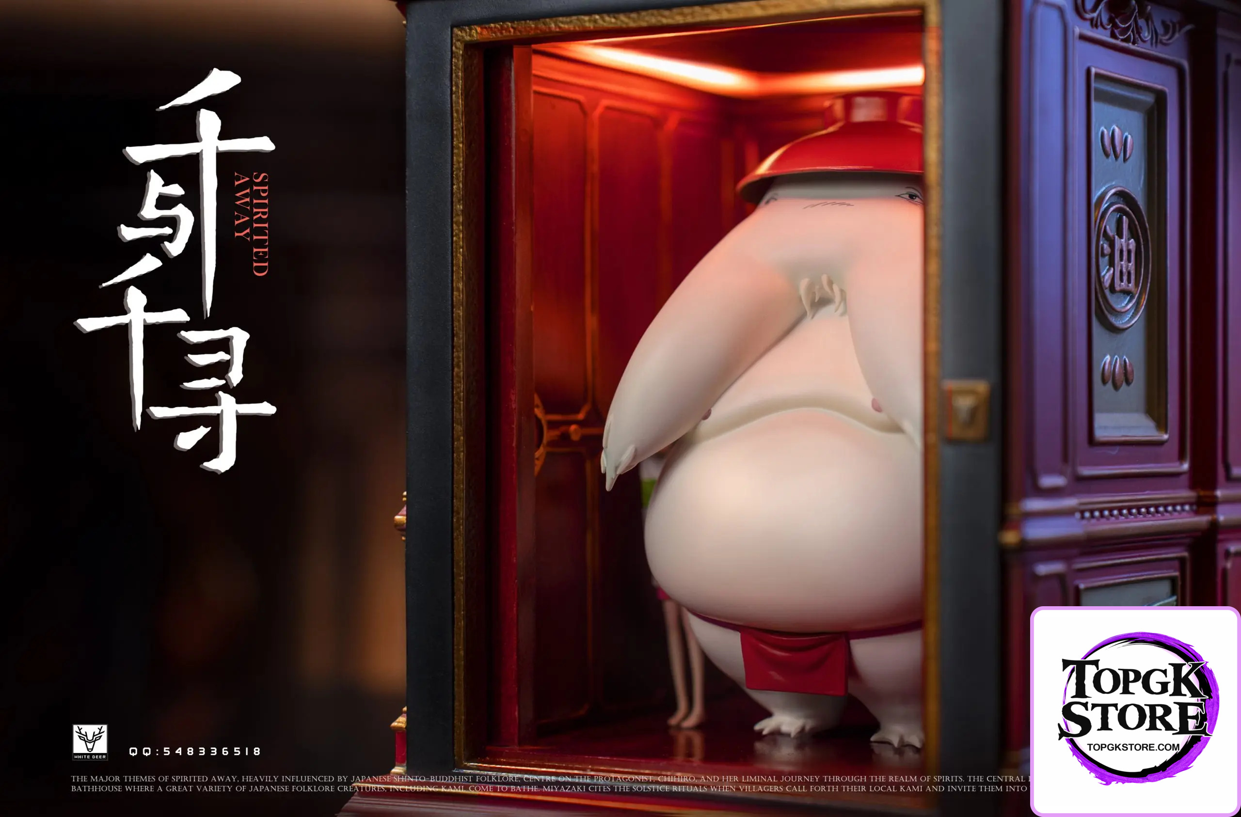 White Deer Studio – Spirited Away Chihiro and Radish Spirit - Photo 5 | TopGKStore