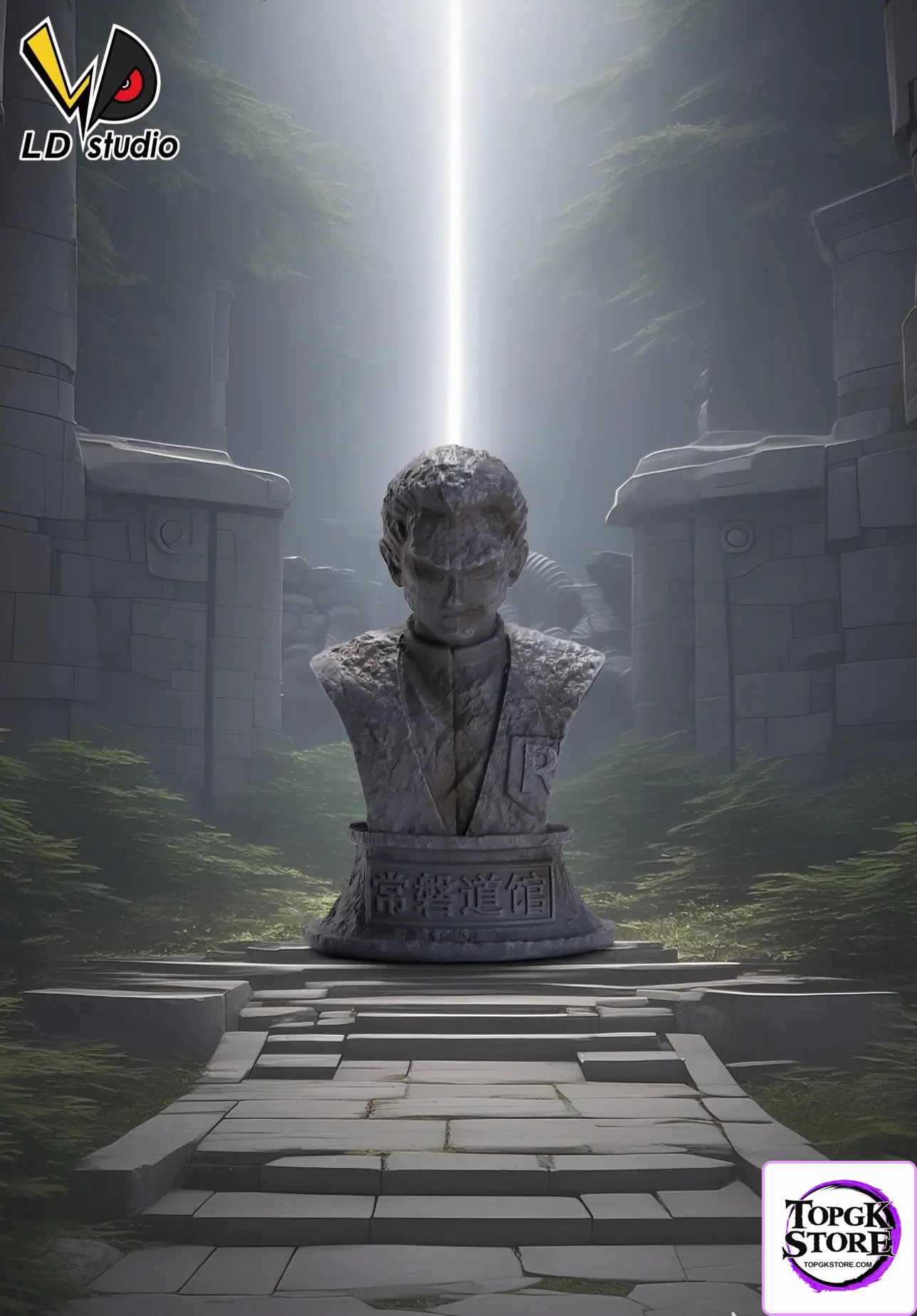 LD Studio – Pokémon Bust of Giovanni from Viridian Gym - Photo 1 | TopGKStore