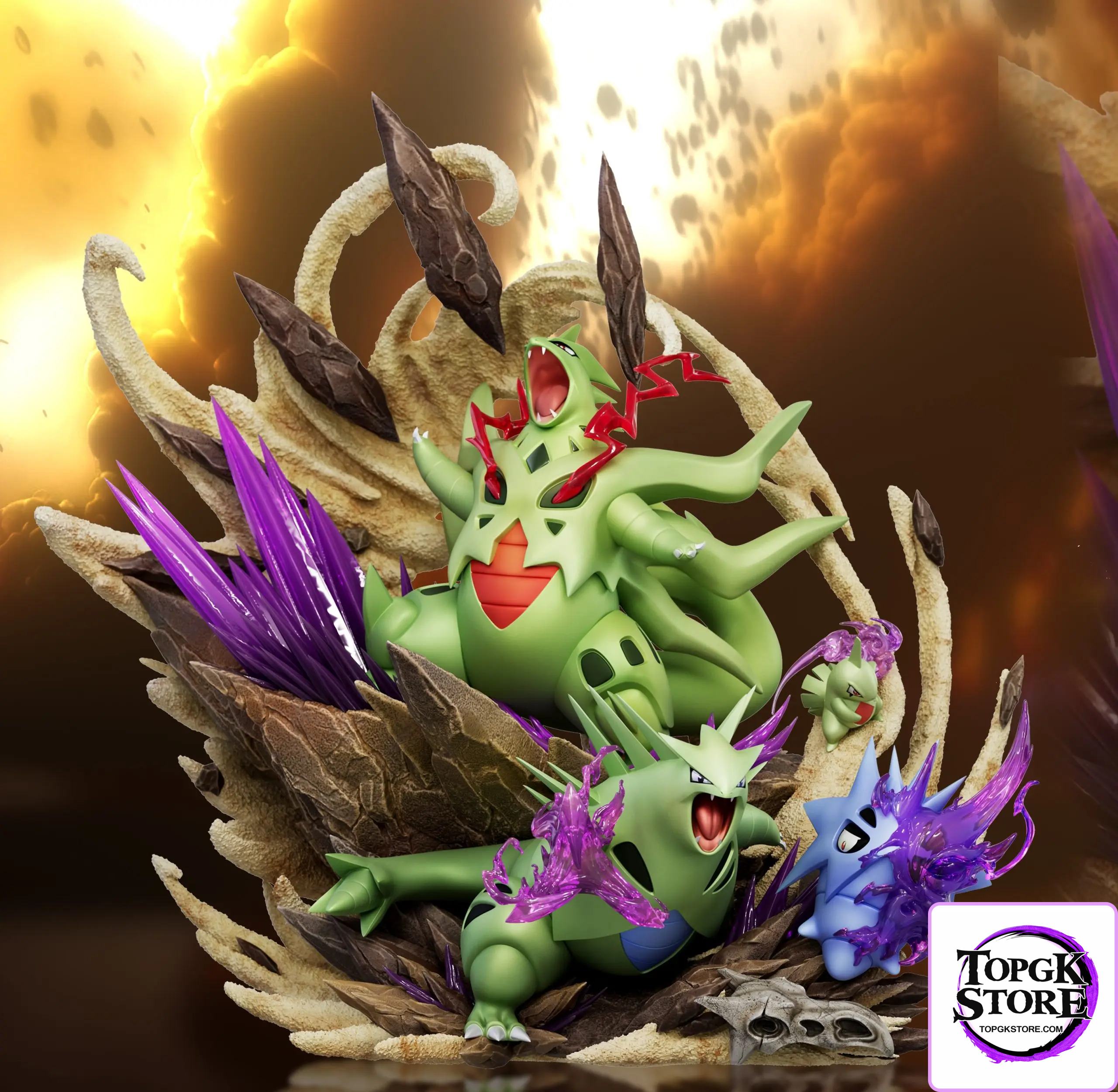 BLACK ROSE Studio – Pokémon 02 Tyranitar - Photo 1 | TopGKStore