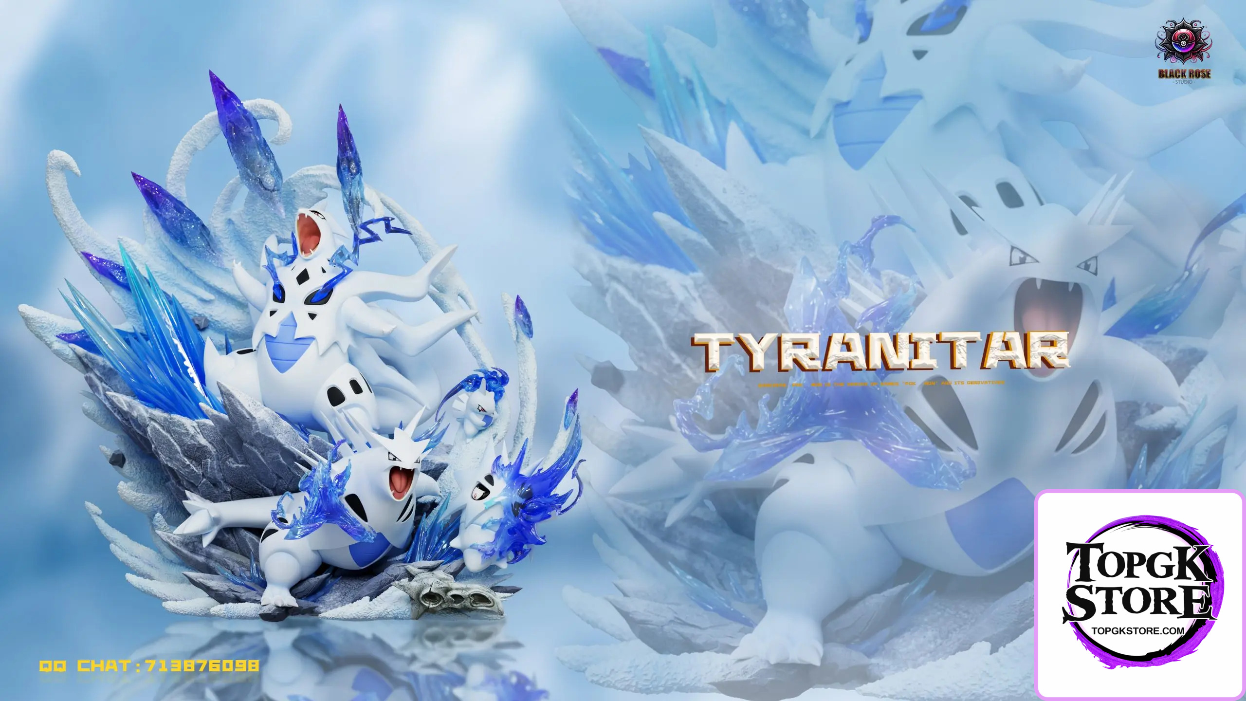 BLACK ROSE Studio – Pokémon 02 Tyranitar - Photo 3 | TopGKStore