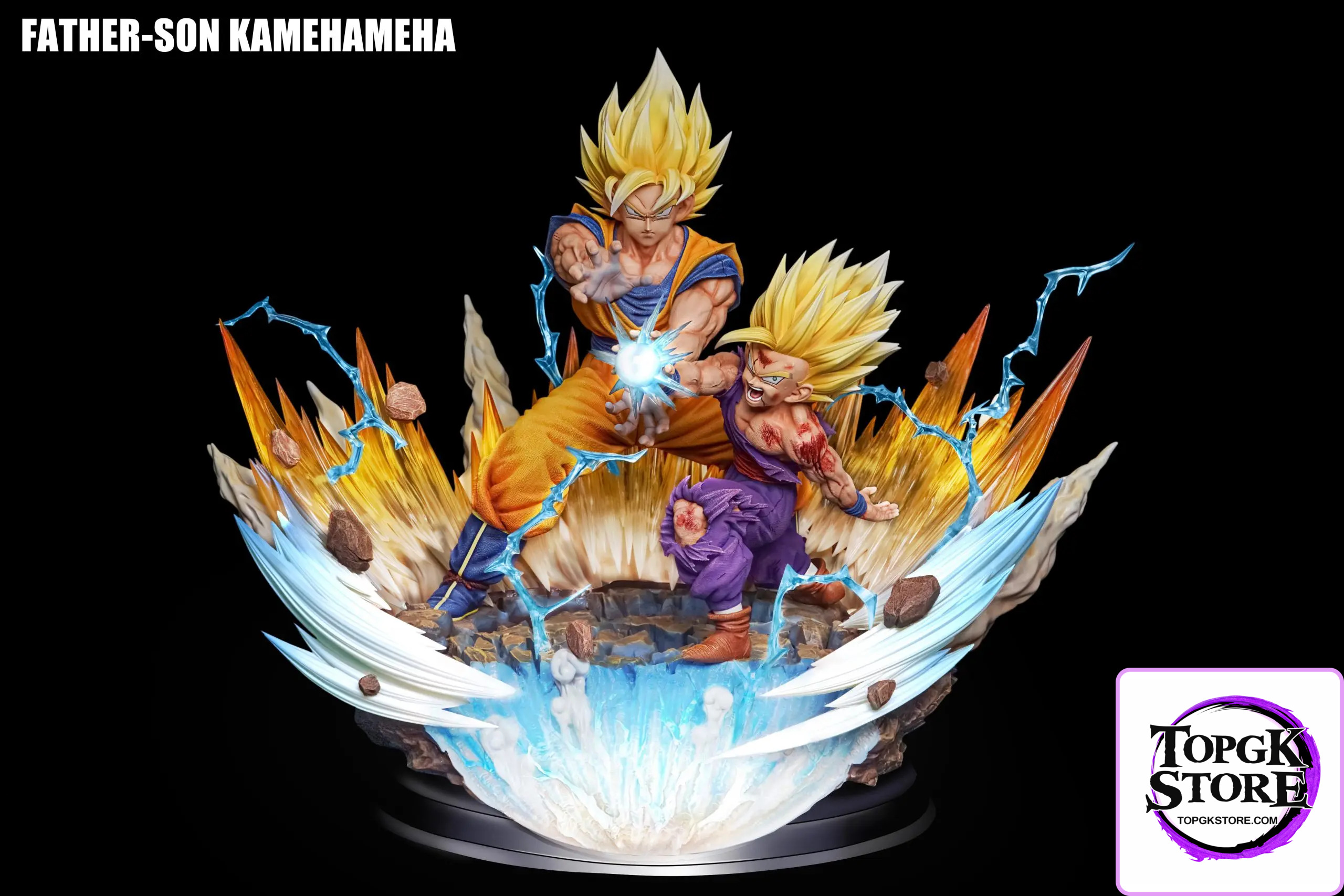 FIGURE CLASS Studio – Goku & Gohan Kamehameha - Photo 1 | TopGKStore