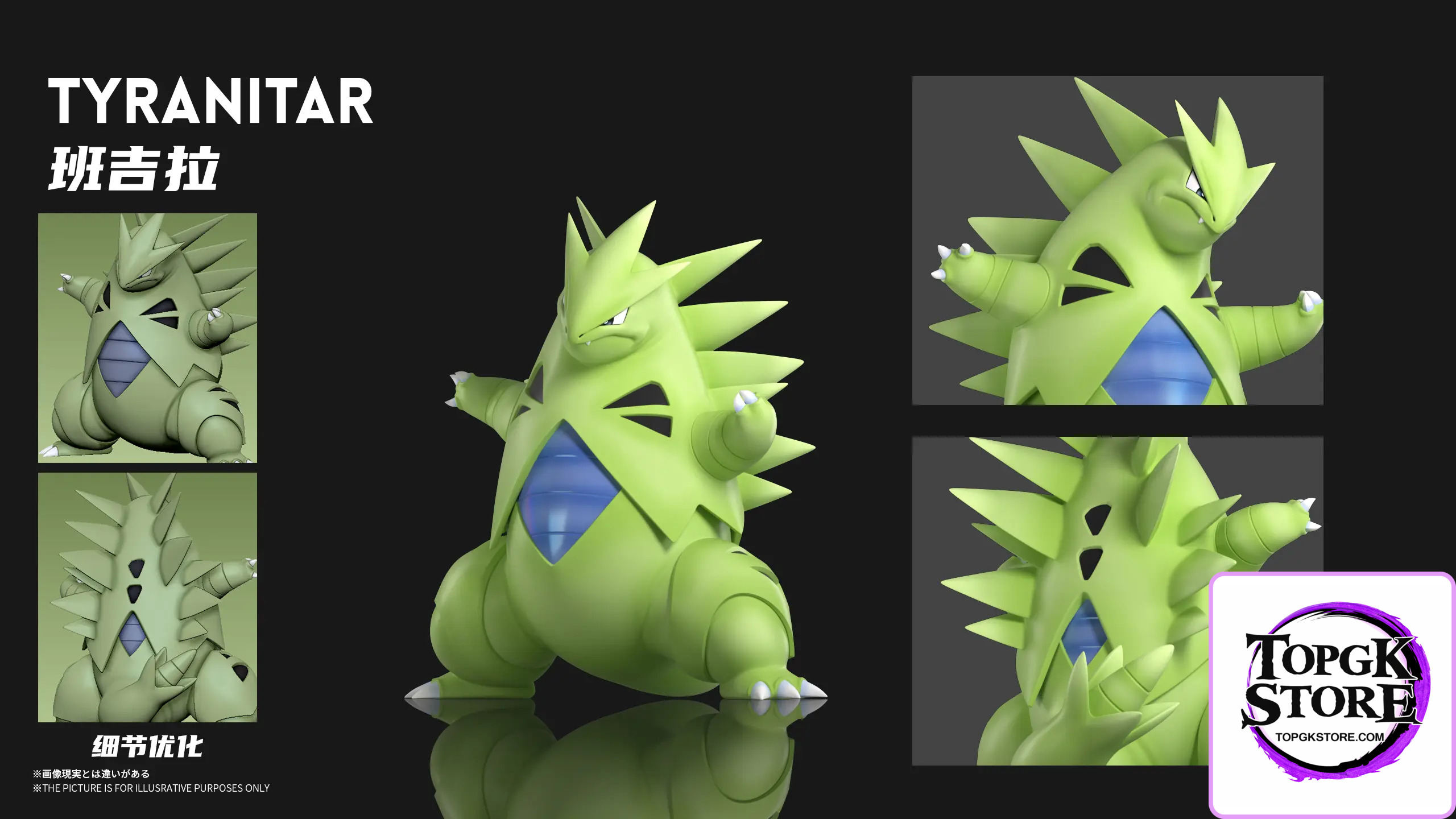 Wonder Studio – Pokémon Tyranitar - Photo 5 | TopGKStore