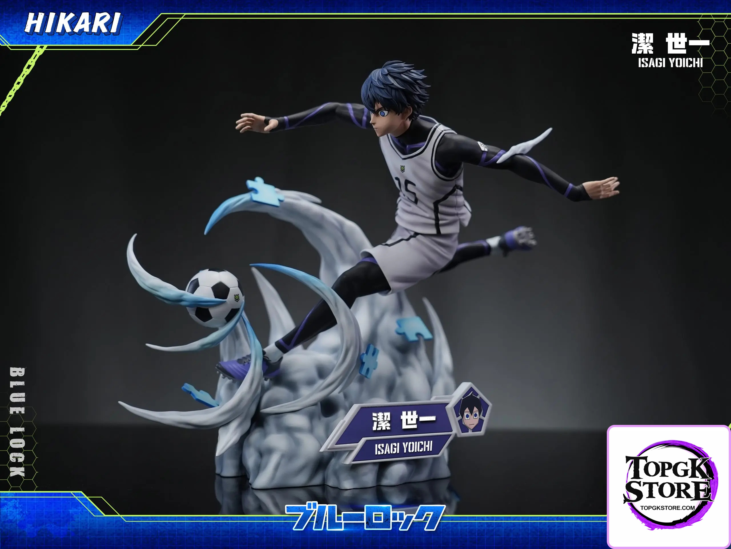 Hikari Studio – Blue Lock #4 Yoichi Isagi - Photo 3 | TopGKStore