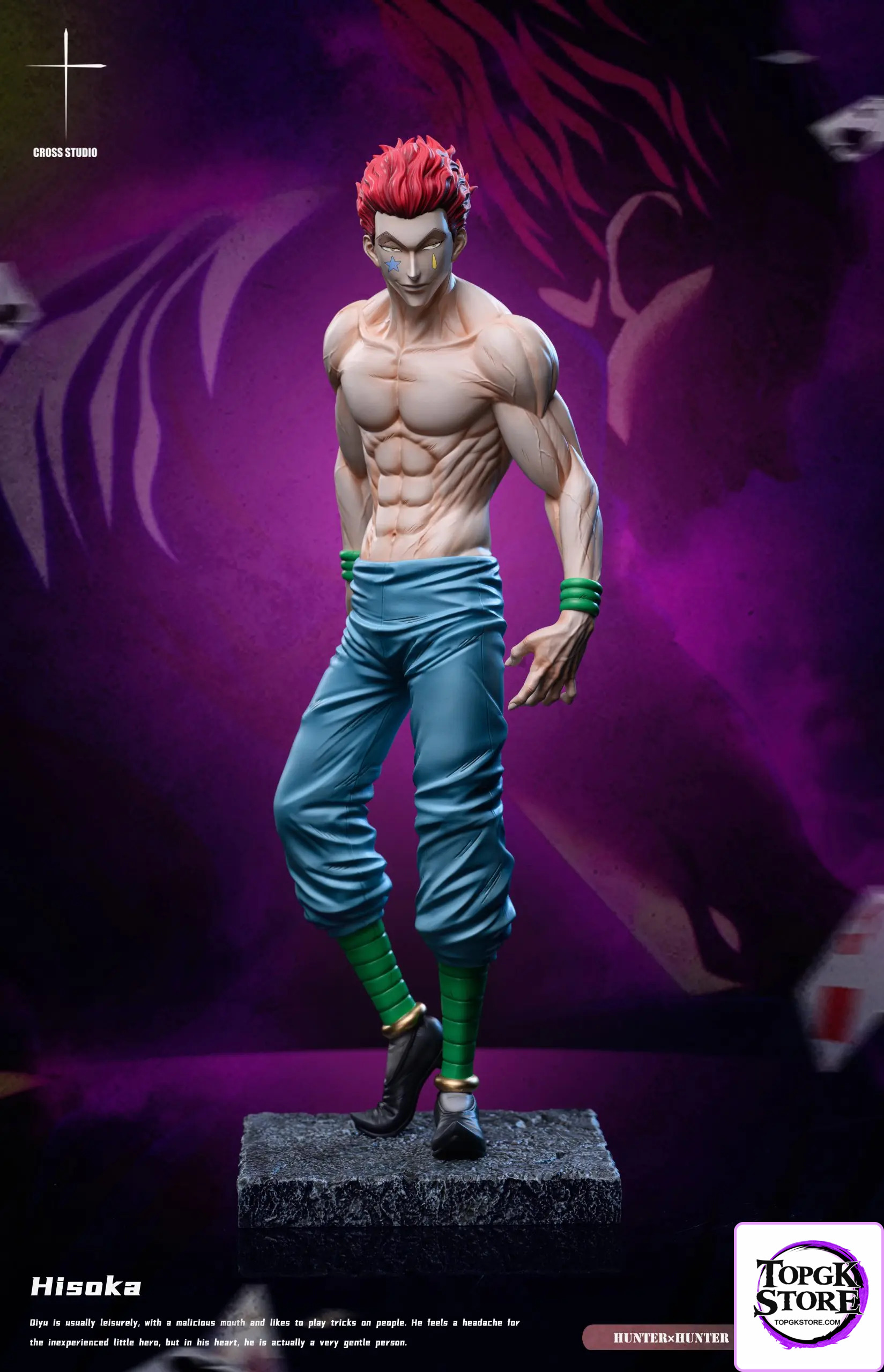 Cross Studio – Hunter x Hunter Standing Hisoka - Photo 2 | TopGKStore