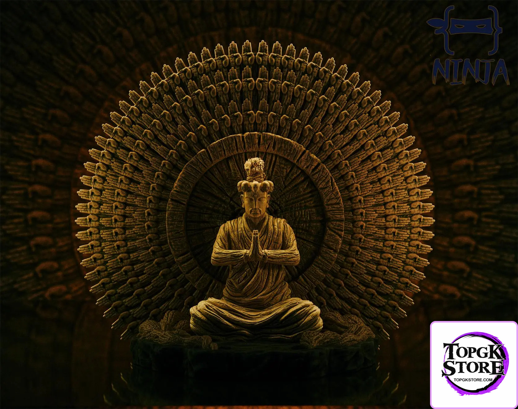 NINJA Studio – Naruto Sage Art Wood Release True Several Thousand Hands - Photo 1 | TopGKStore