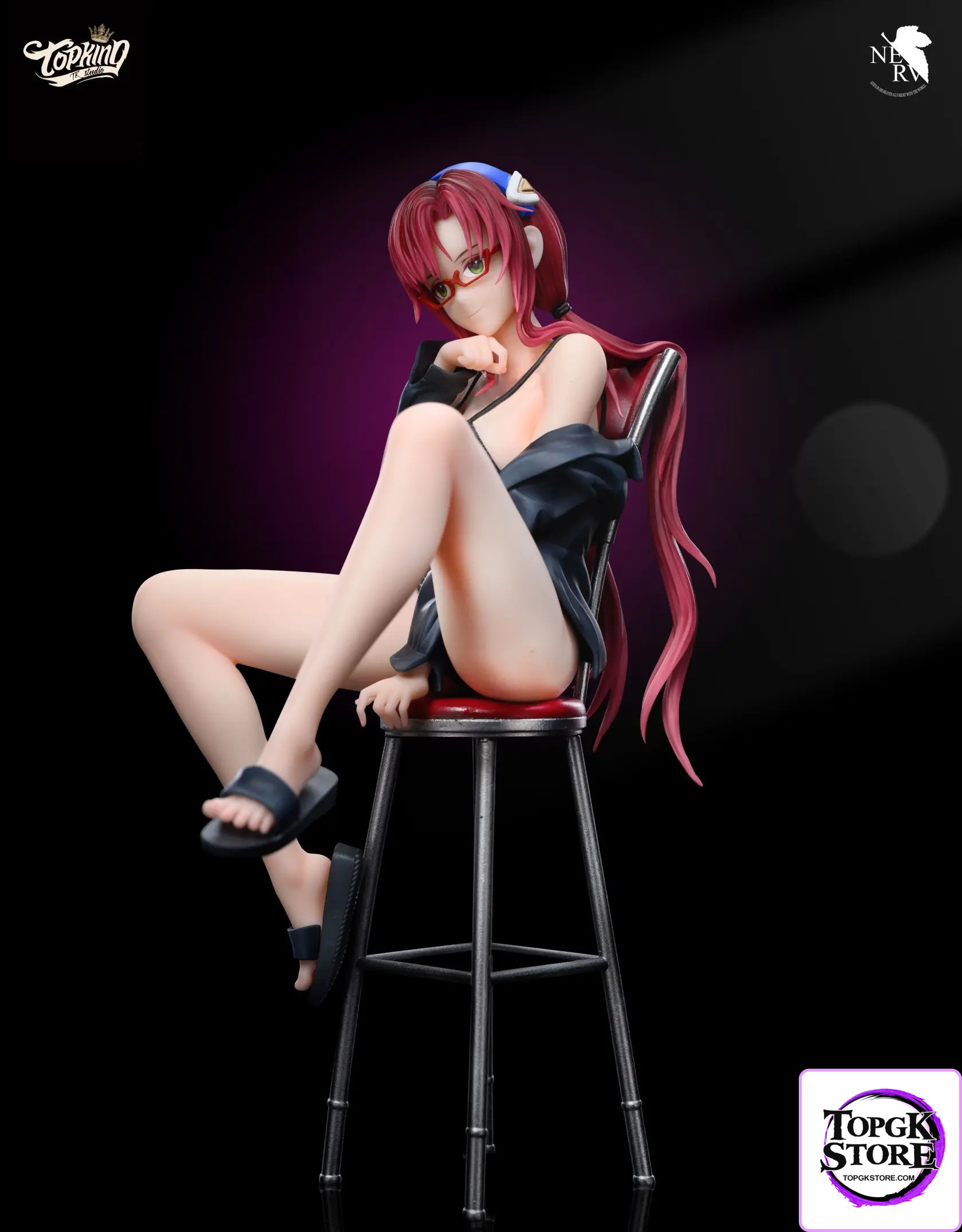 TOP KING Studio – Neon Genesis Evangelion Sitting Makinami - Photo 1 | TopGKStore