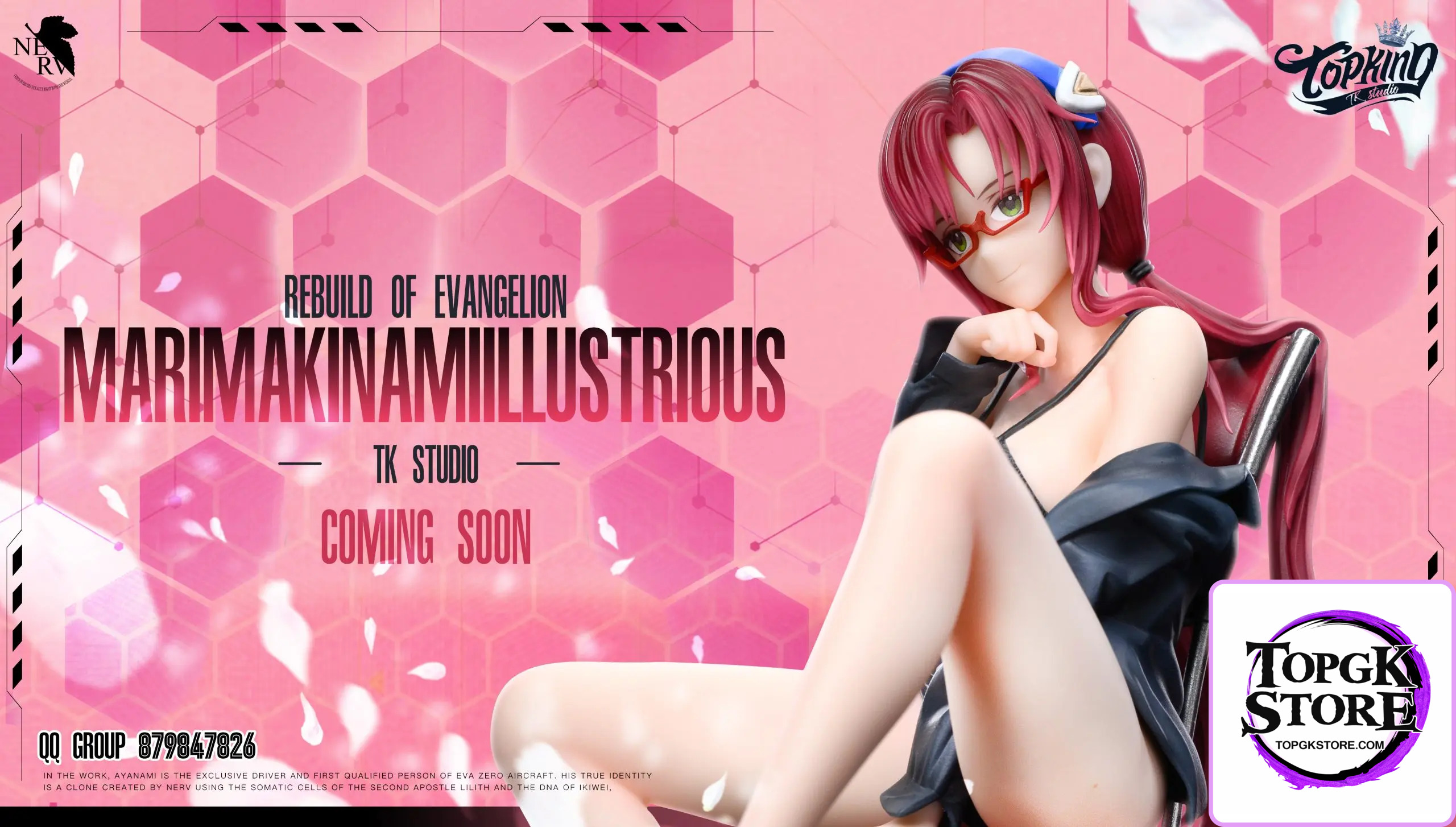 TOP KING Studio – Neon Genesis Evangelion Sitting Makinami - Photo 7 | TopGKStore