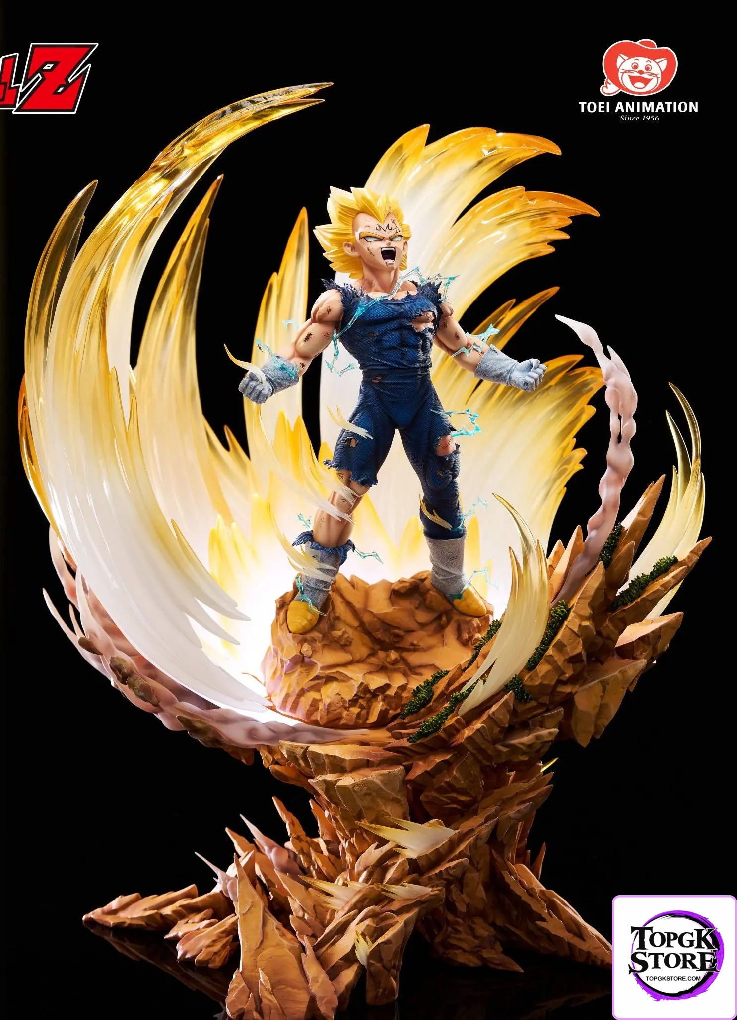Light Year Studio – Dragon Ball Z Masterline Statue Majin Vegeta (Licensed) - Photo 1 | TopGKStore