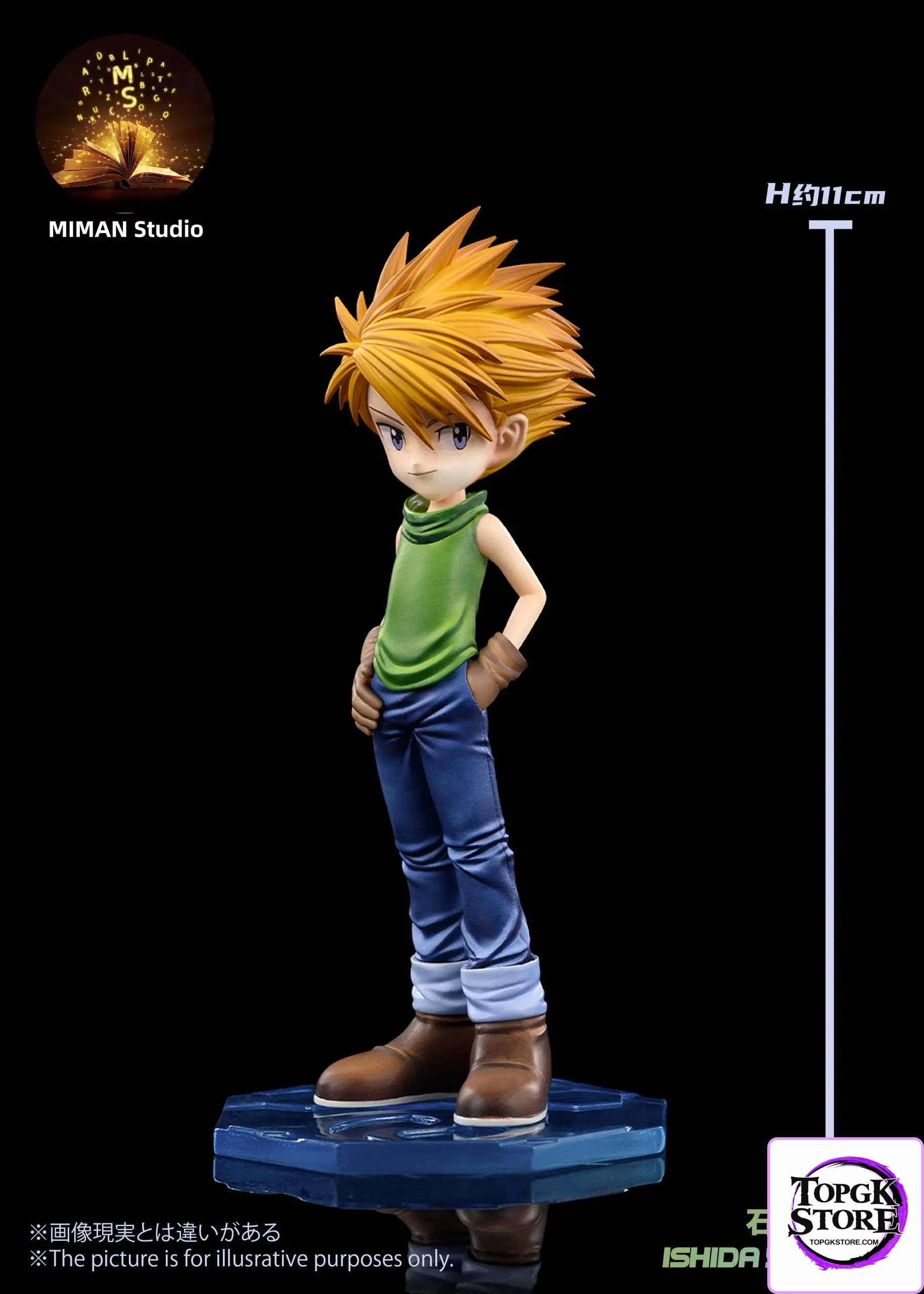 MIMAN Studio – Digimon Main character Team #5 Yamato Ishida & Gabumon - Photo 1 | TopGKStore